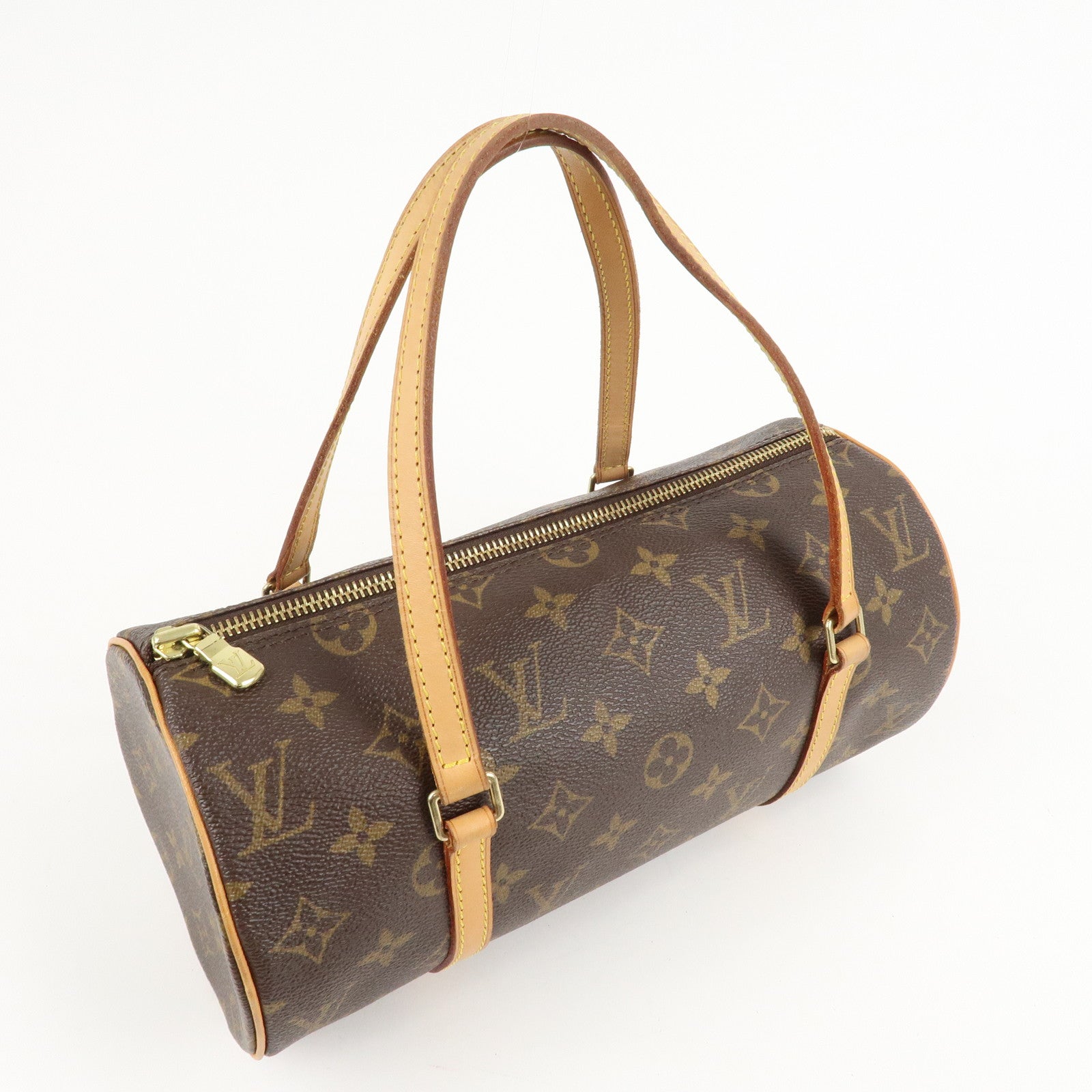 Louis Vuitton Monogram Papillon 26 Hand Bag New Style M51386 Used