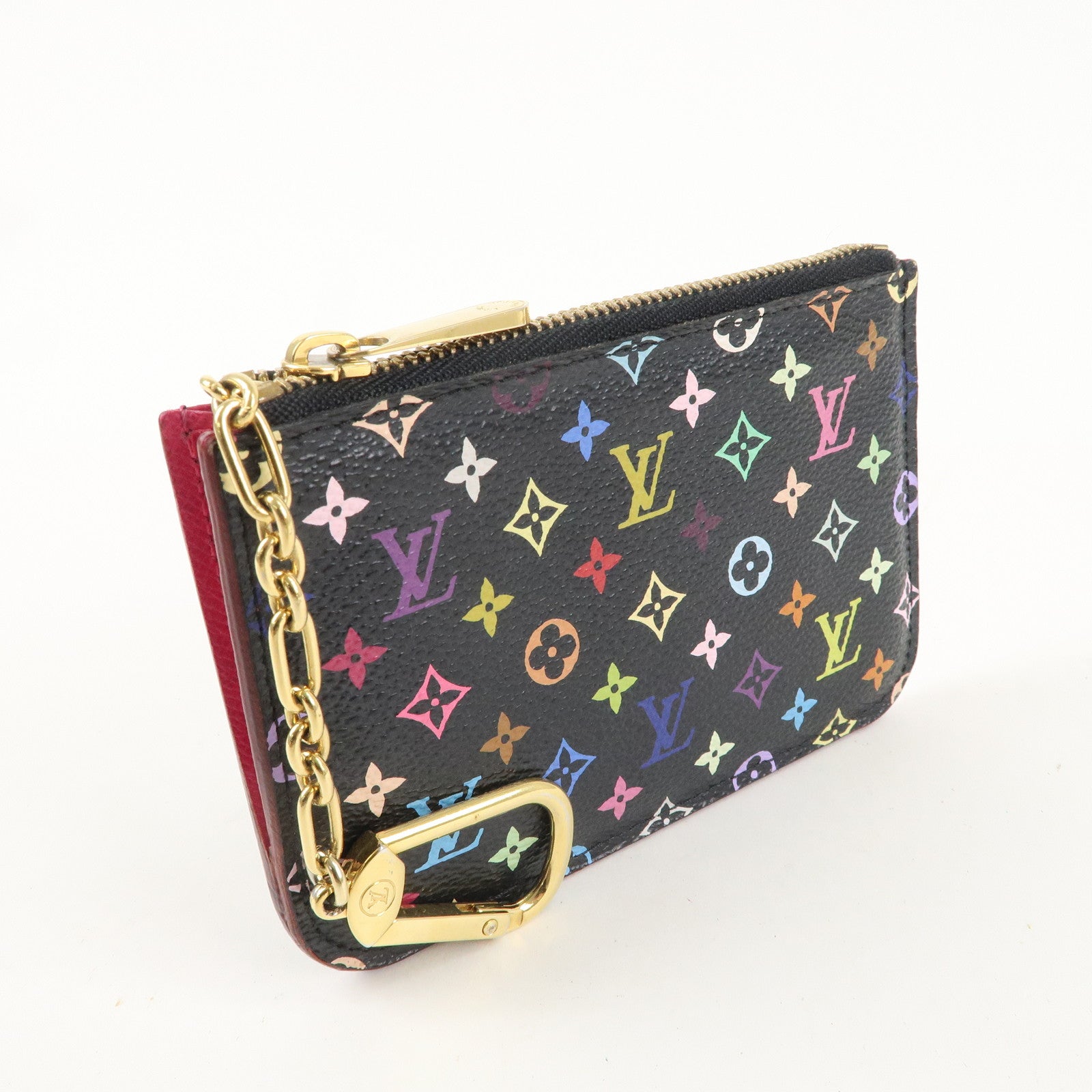 Louis Vuitton Monogram Multi Color Pochette Cles Coin Case M93735