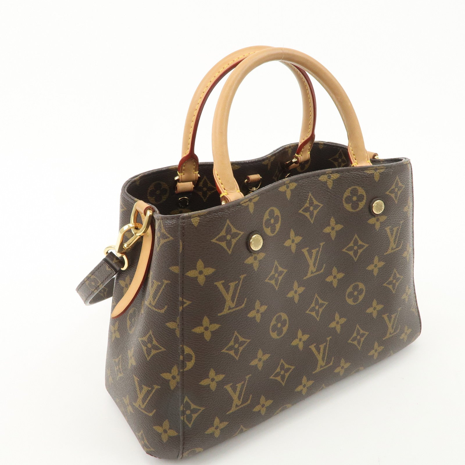 Louis Vuitton Monogram Montaigne BB 2Way Bag Hand Bag M41055 Used