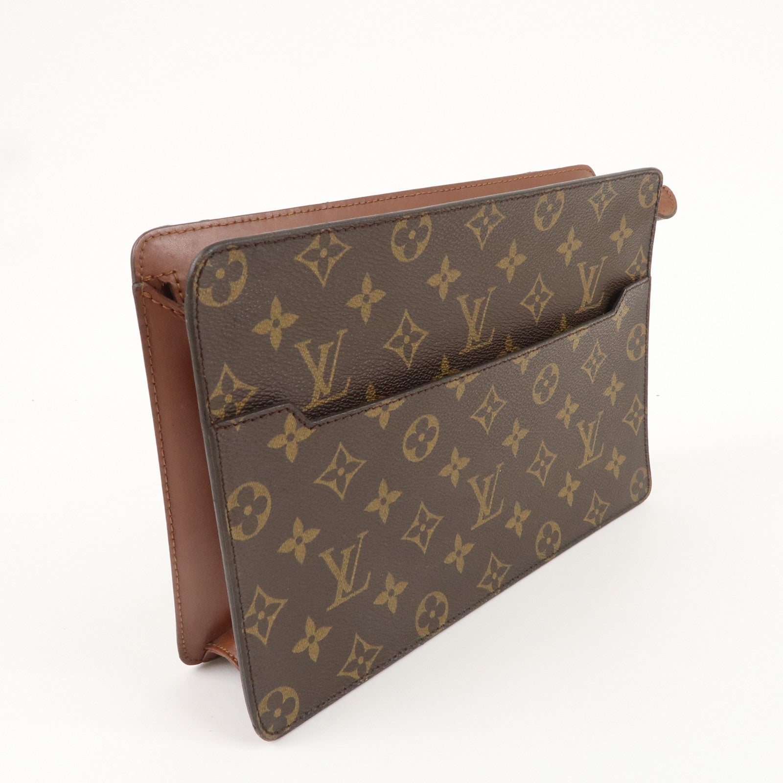 Louis Vuitton Monogram Pochette Homme Clutch Bag M51795