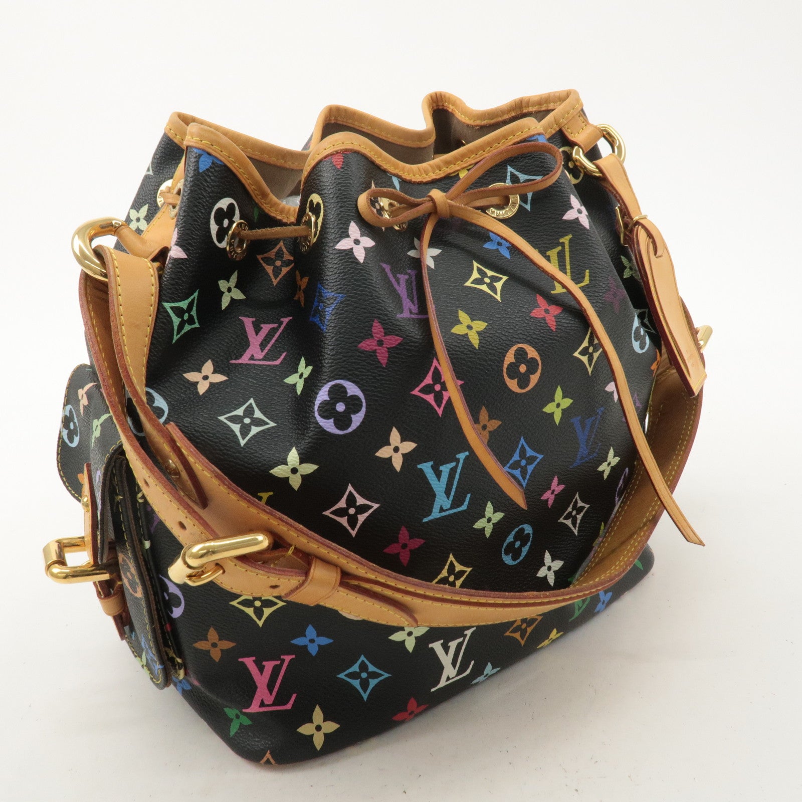 Louis Vuitton Monogram Multi Color Petit Noe Shoulder Bag M42230