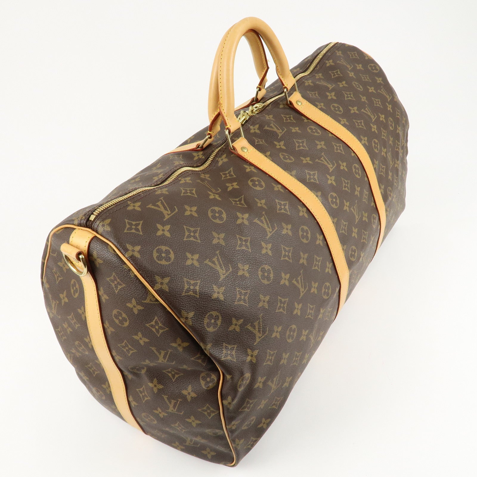 Louis Vuitton Monogram Keep All Bandouliere 60 Bag M41412