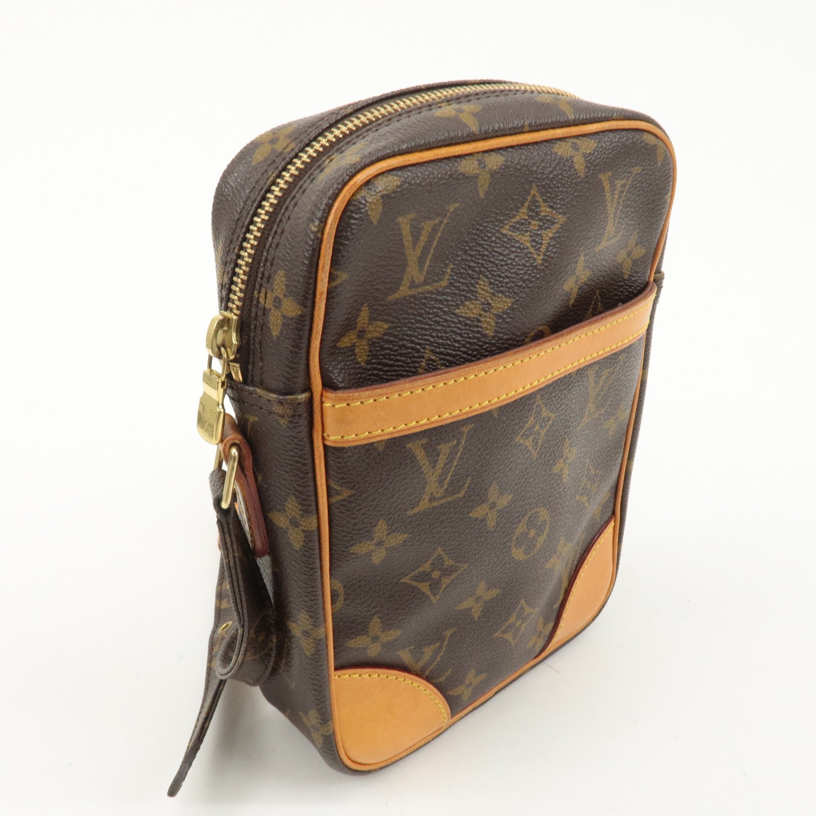 Louis Vuitton Monogram Danube Shoulder Bag Brown M45266