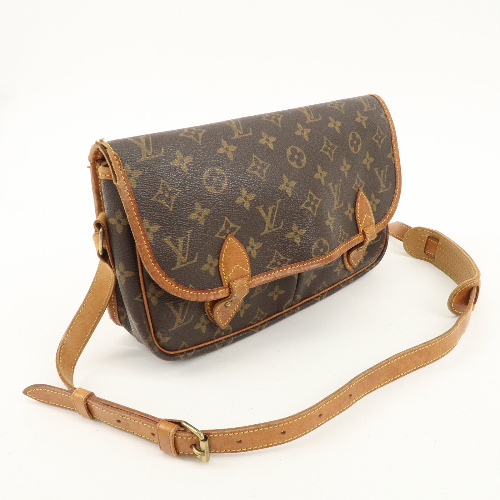 Louis Vuitton Monogram Gibessière MM Shoulder Bag M42247