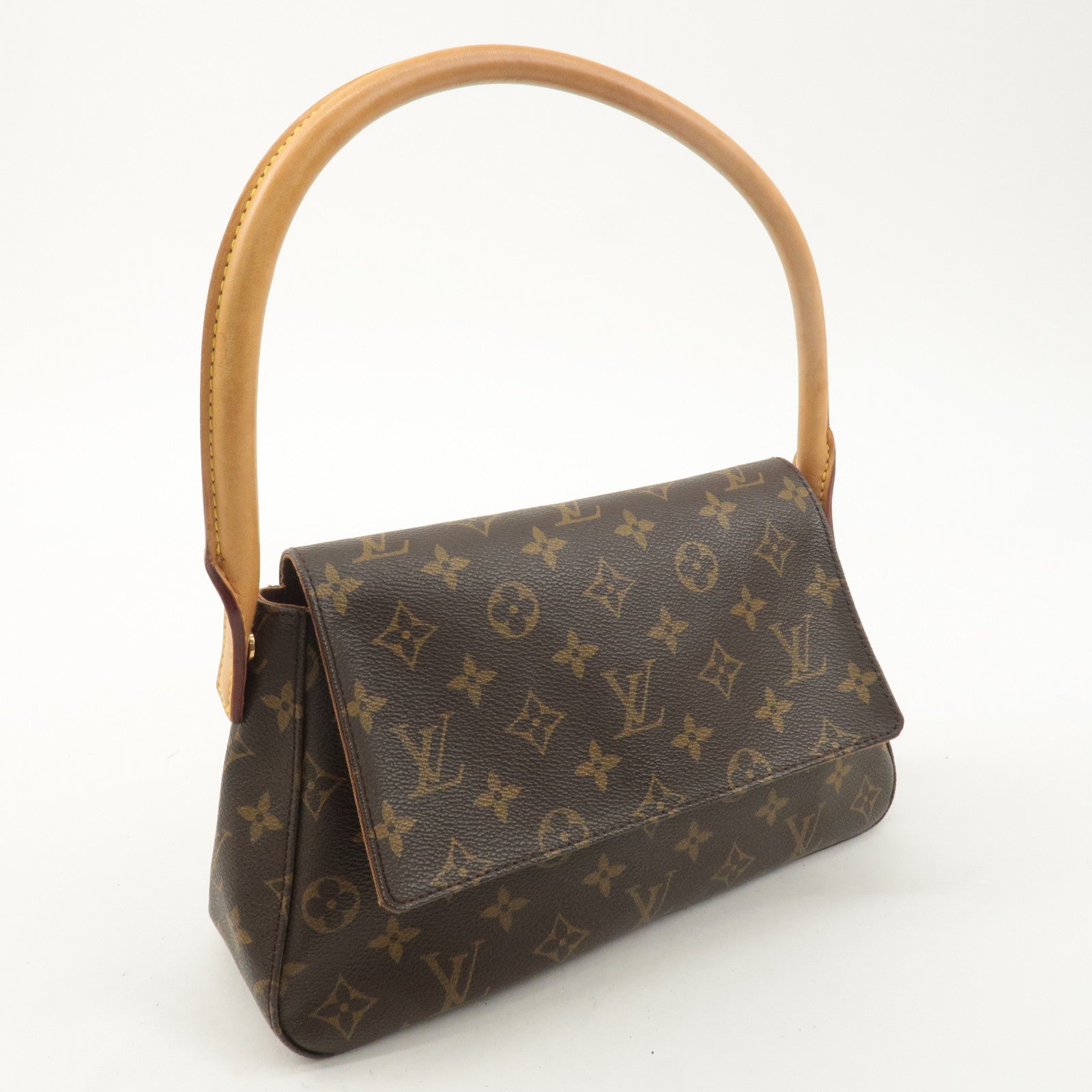 Louis Vuitton Monogram Mini Looping Shoulder Bag Hand Bag M51147