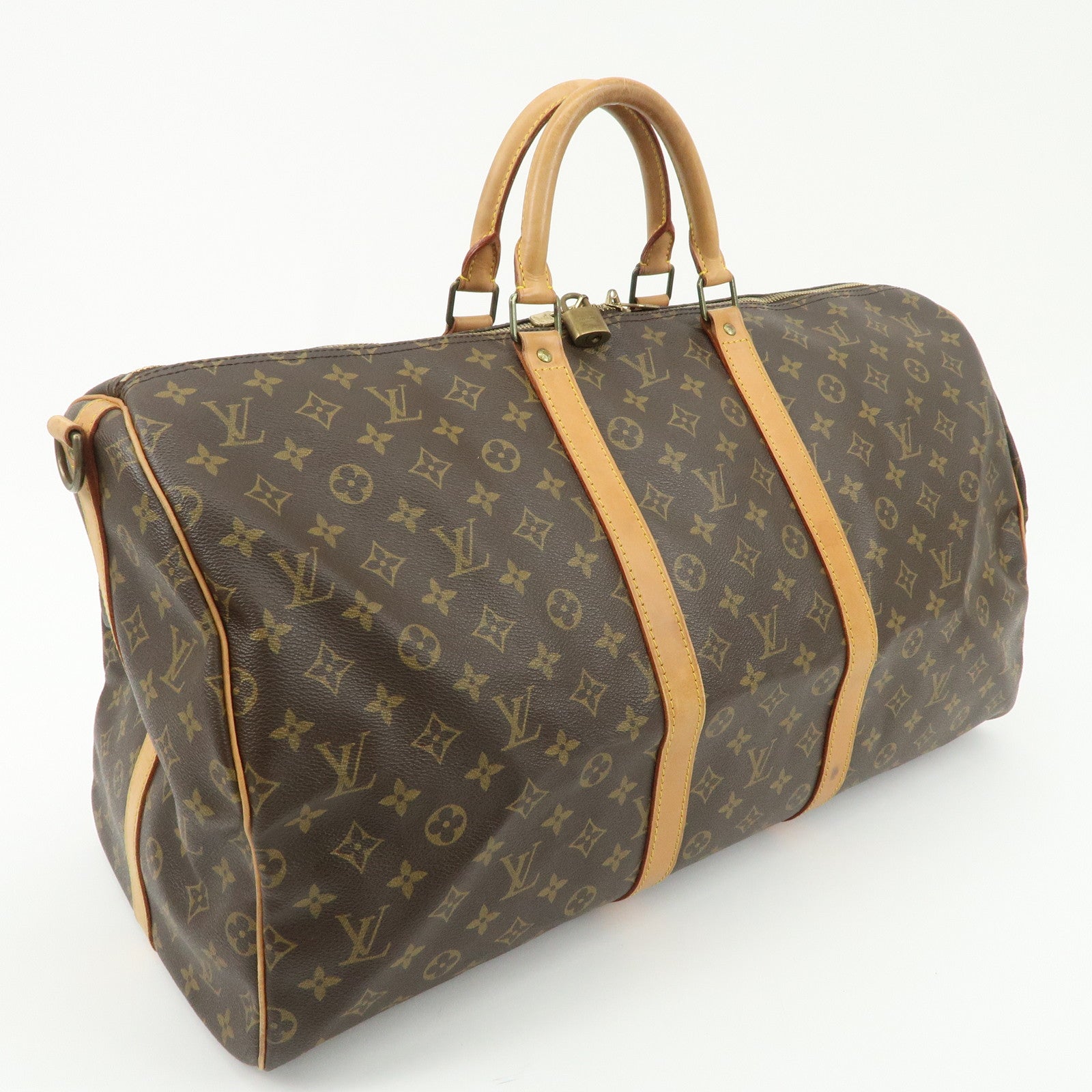 Louis Vuitton Monogram Keep All Bandouliere 55 Bag M41414 Used