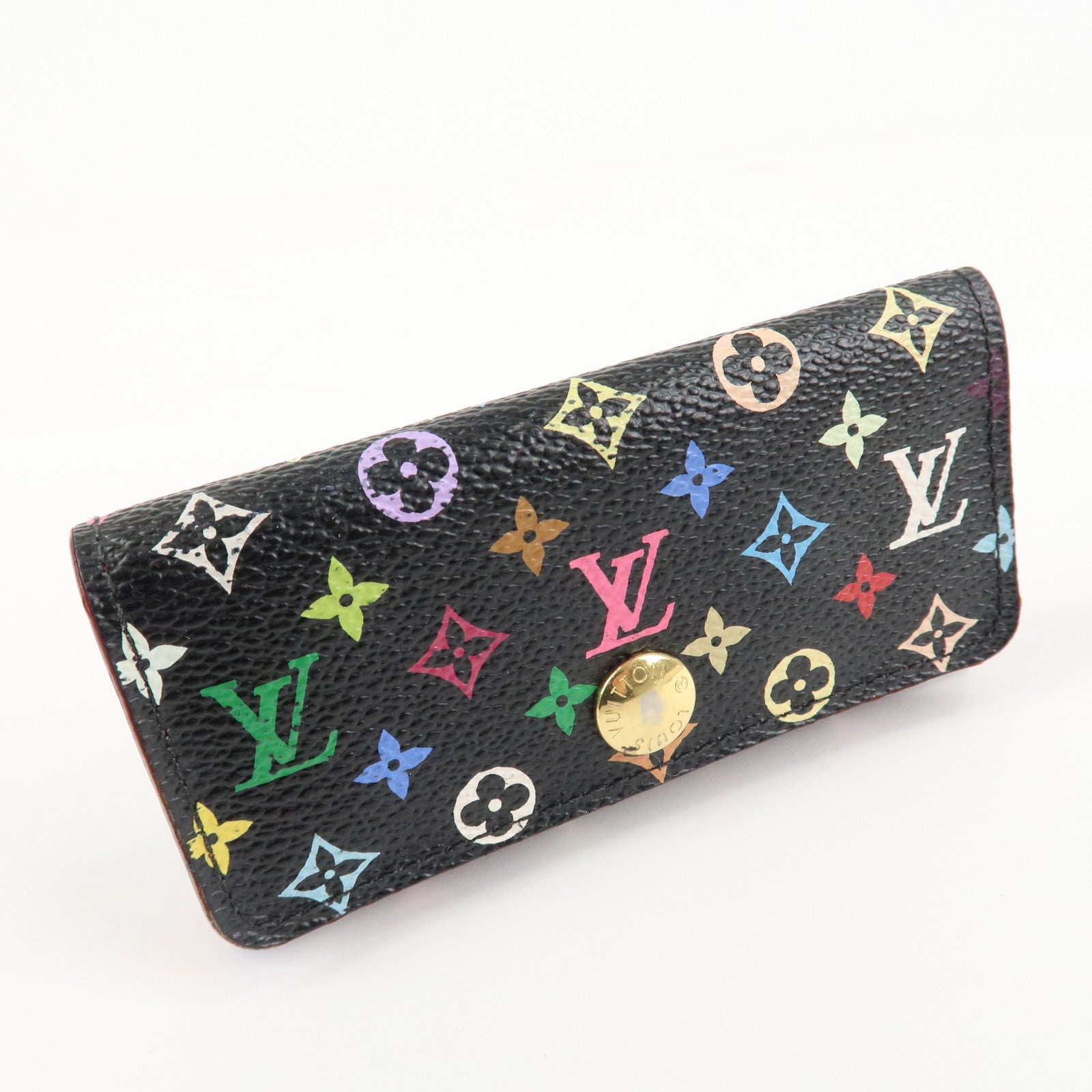 Louis Vuitton Monogram Multicolor Multicles 4 Key Case Noir M93732