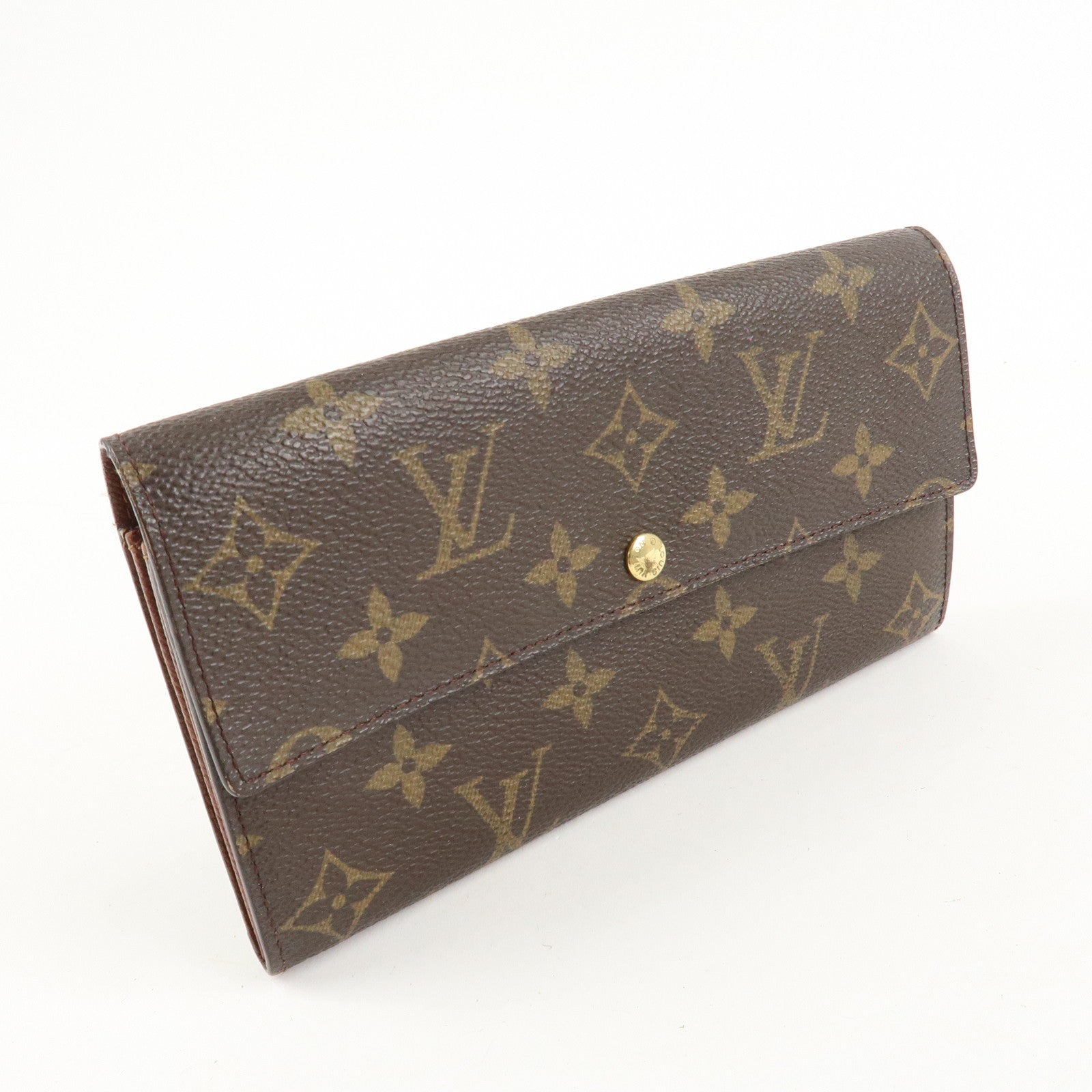 Louis Vuitton Monogram Pochette Porte Monnaie Credit M61725 Used