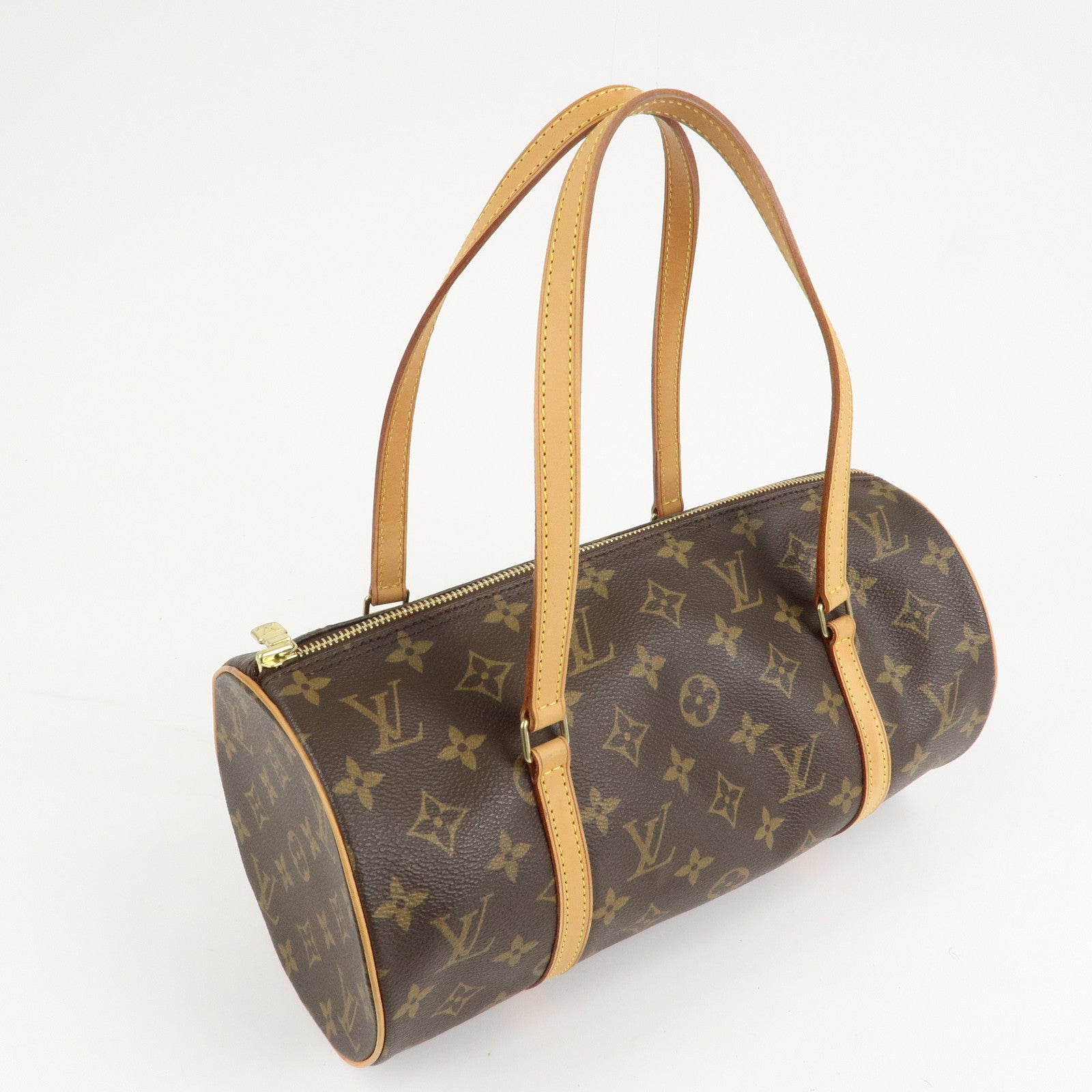 Louis Vuitton Monogram Papillon 30 Hand Bag M51385 Used