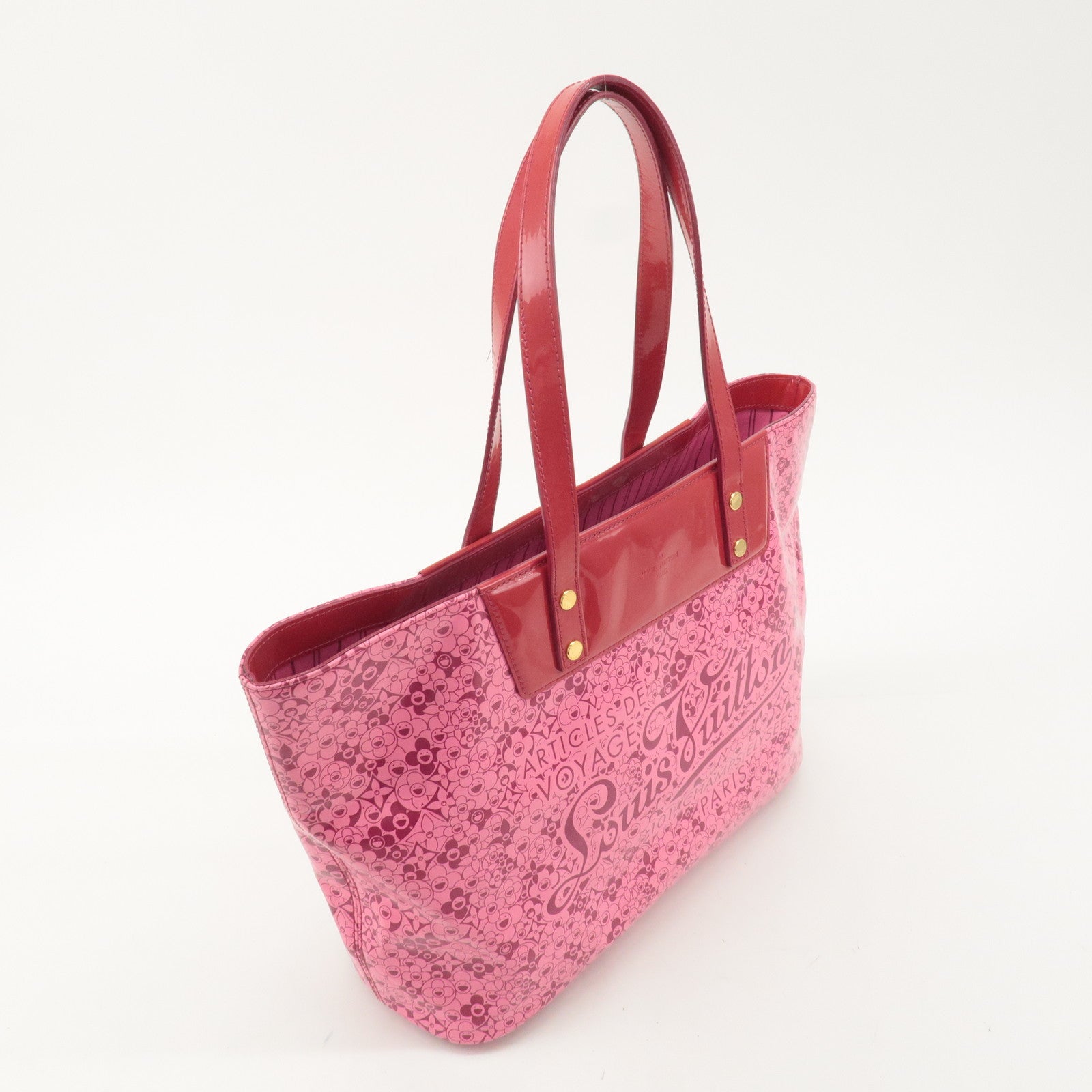 Louis Vuitton Cosmic Blossom PM Tote Bag Rose Pink M93160