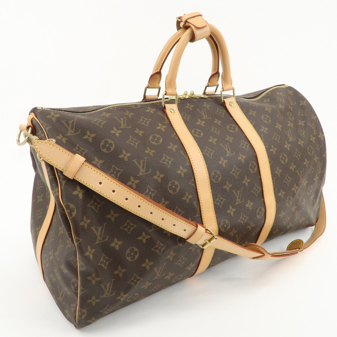 Louis Vuitton Monogram Keep All Bandouliere 55 Bag M41414 Used