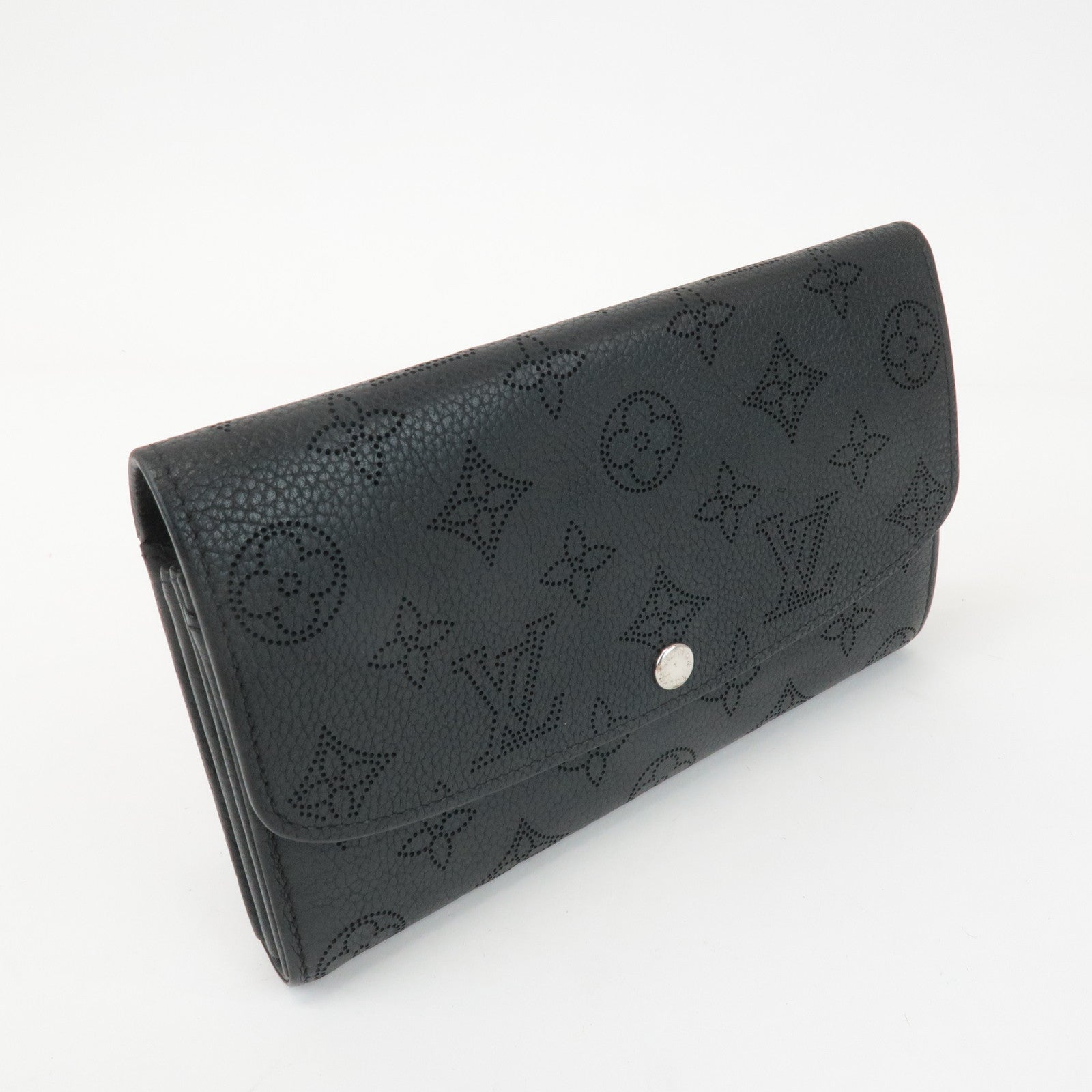 Louis Vuitton Monogram Mahina Portefeuilles Iris Wallet M60143 Used