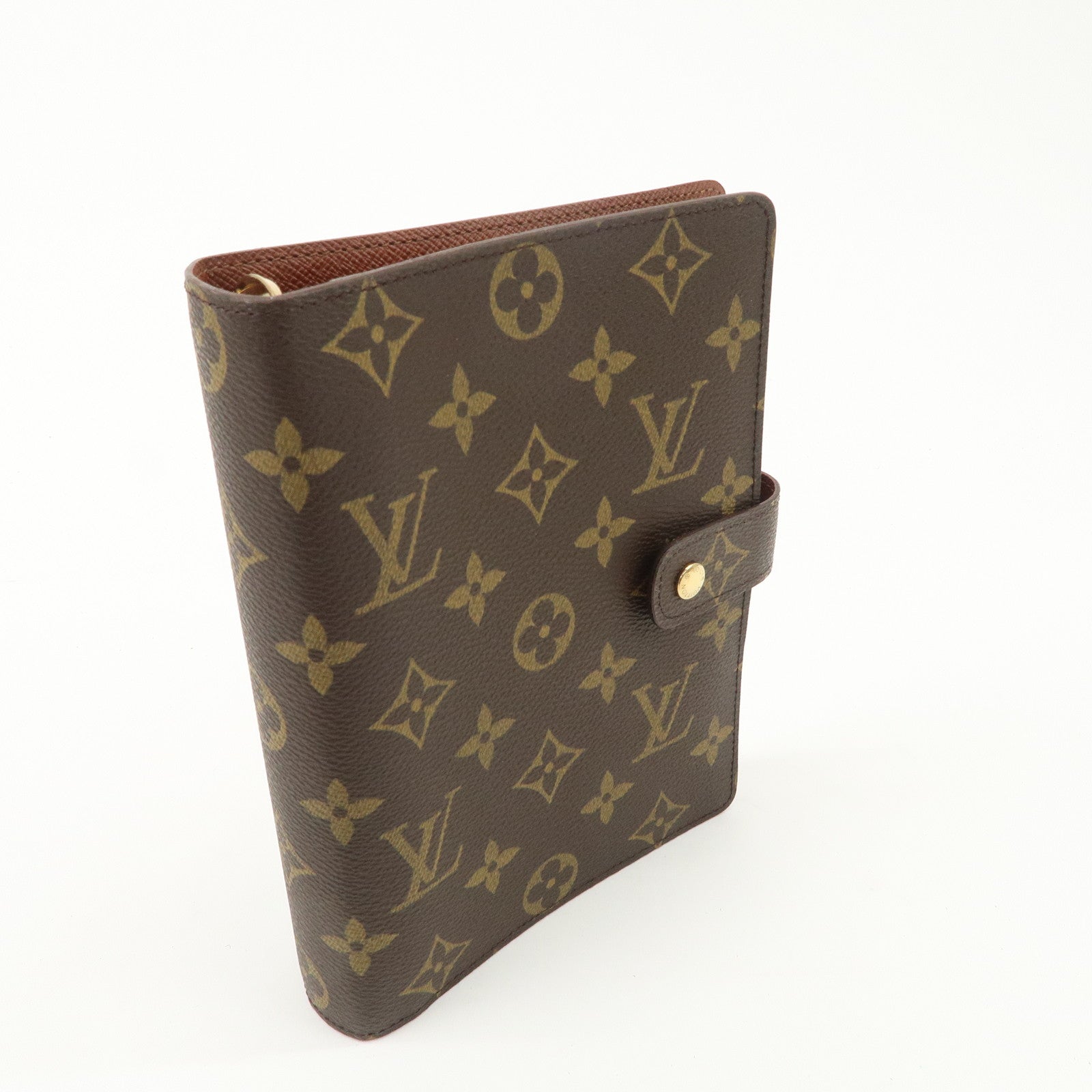 Louis Vuitton Monogram Agenda MM Planner Cover R20105