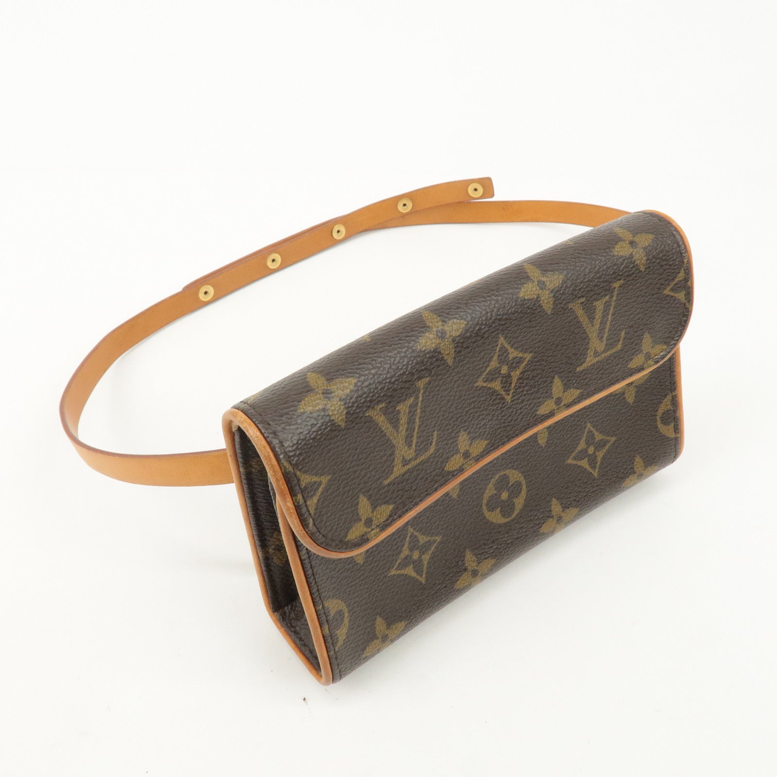 Louis Vuitton Monogram Pochette Florentine Waist Bag Belt M M51855