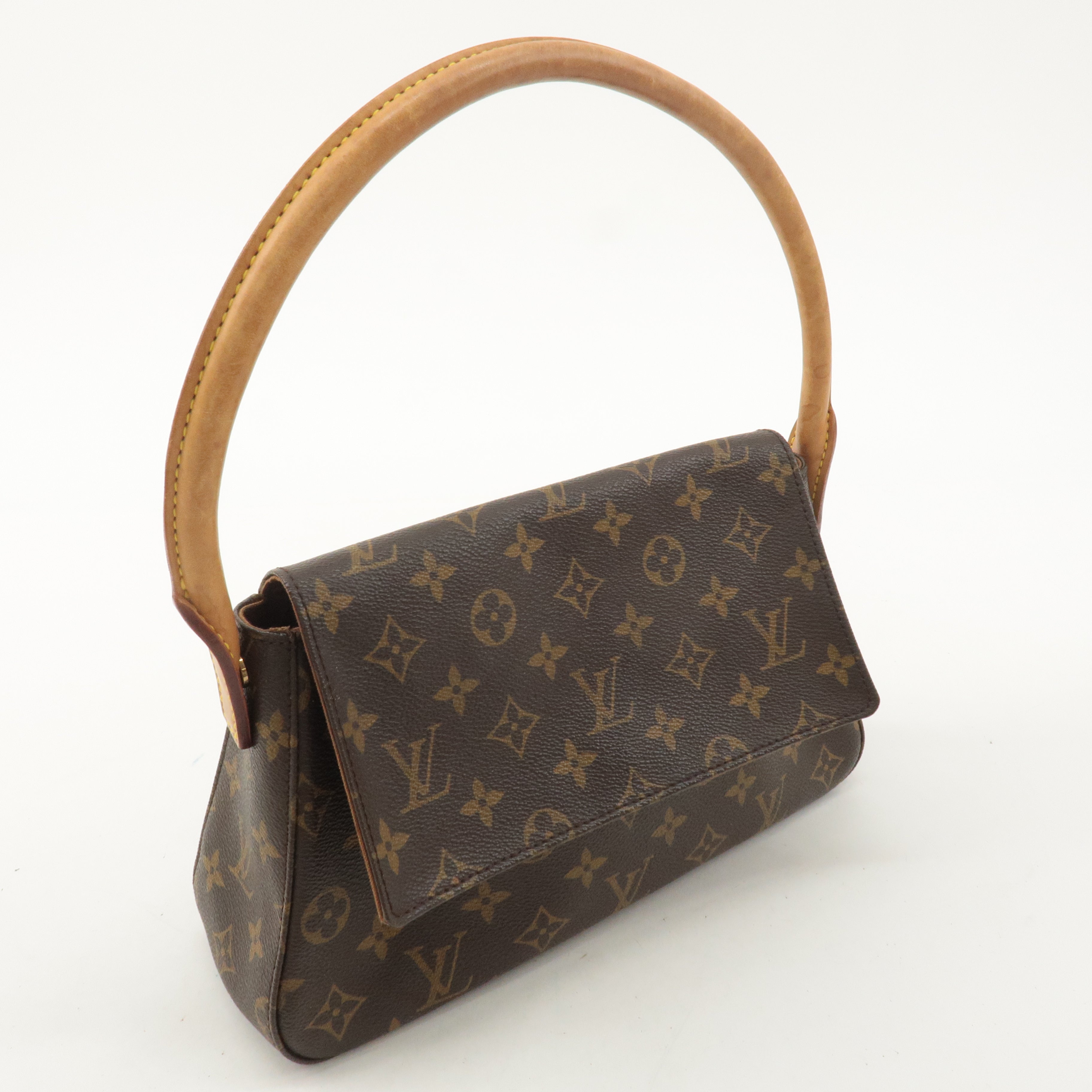 Louis Vuitton Monogram Mini Looping Shoulder Bag Hand Bag M51147