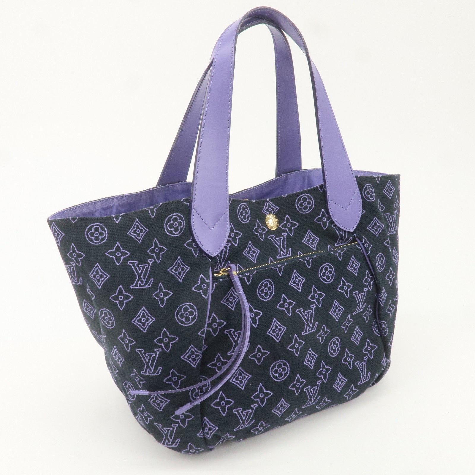 Louis Vuitton Beach Line Cabas Ipanema PM Tote Bag Marine M95983