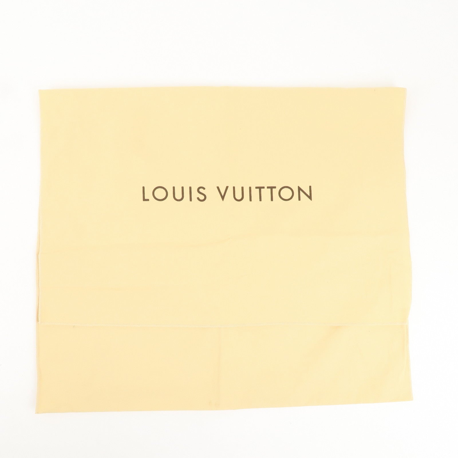 Louis Vuitton Set of 8 Storage Bag Dust Bag Flap Type Beige