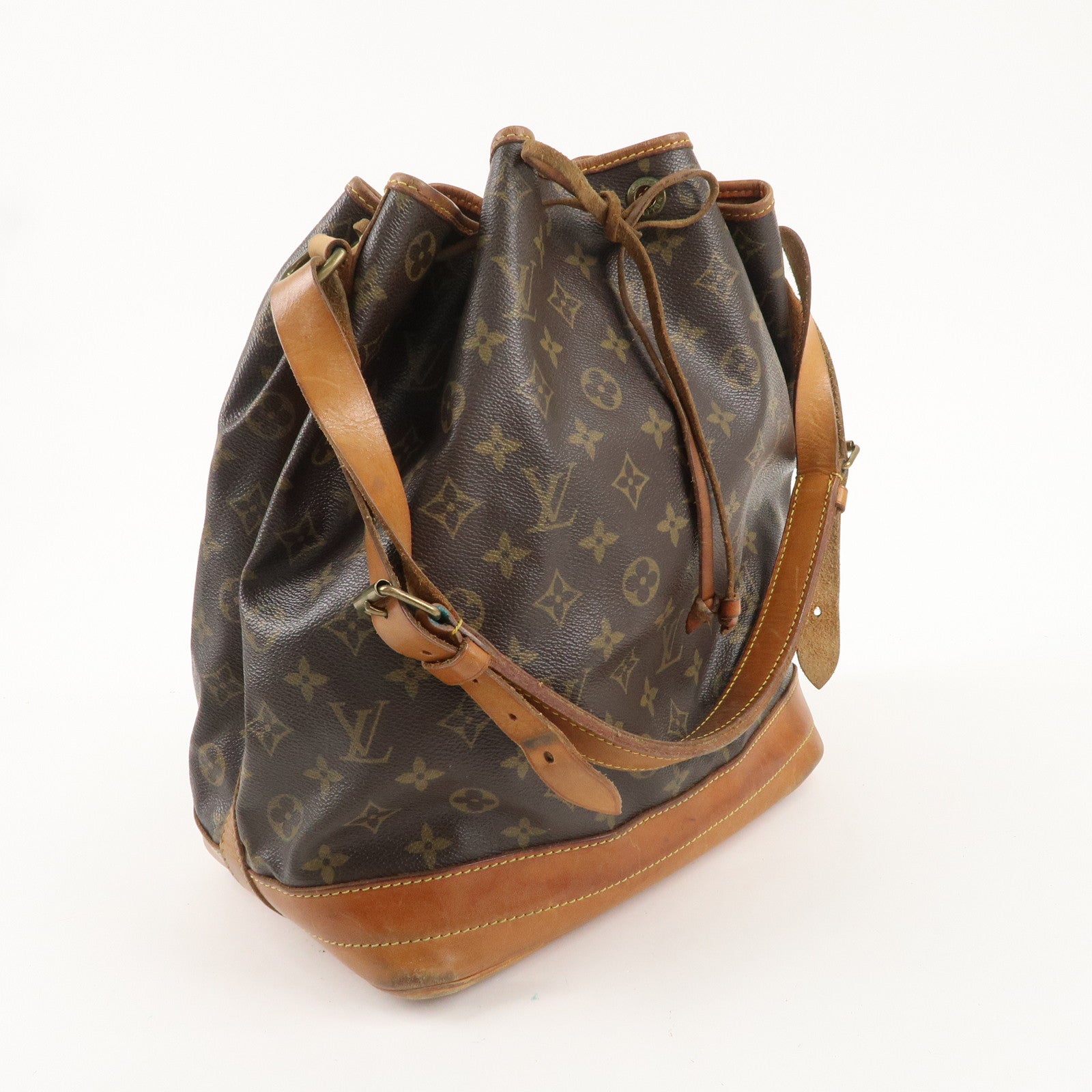 Louis Vuitton Monogram Noe Shoulder Bag Hand Bag Brown M42224