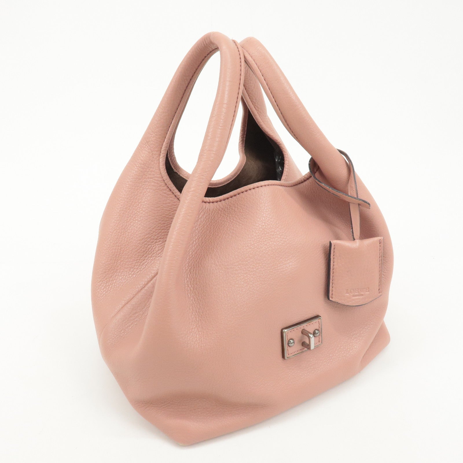 LOEWE Leather Karie PM Hand Bag Pink 10903