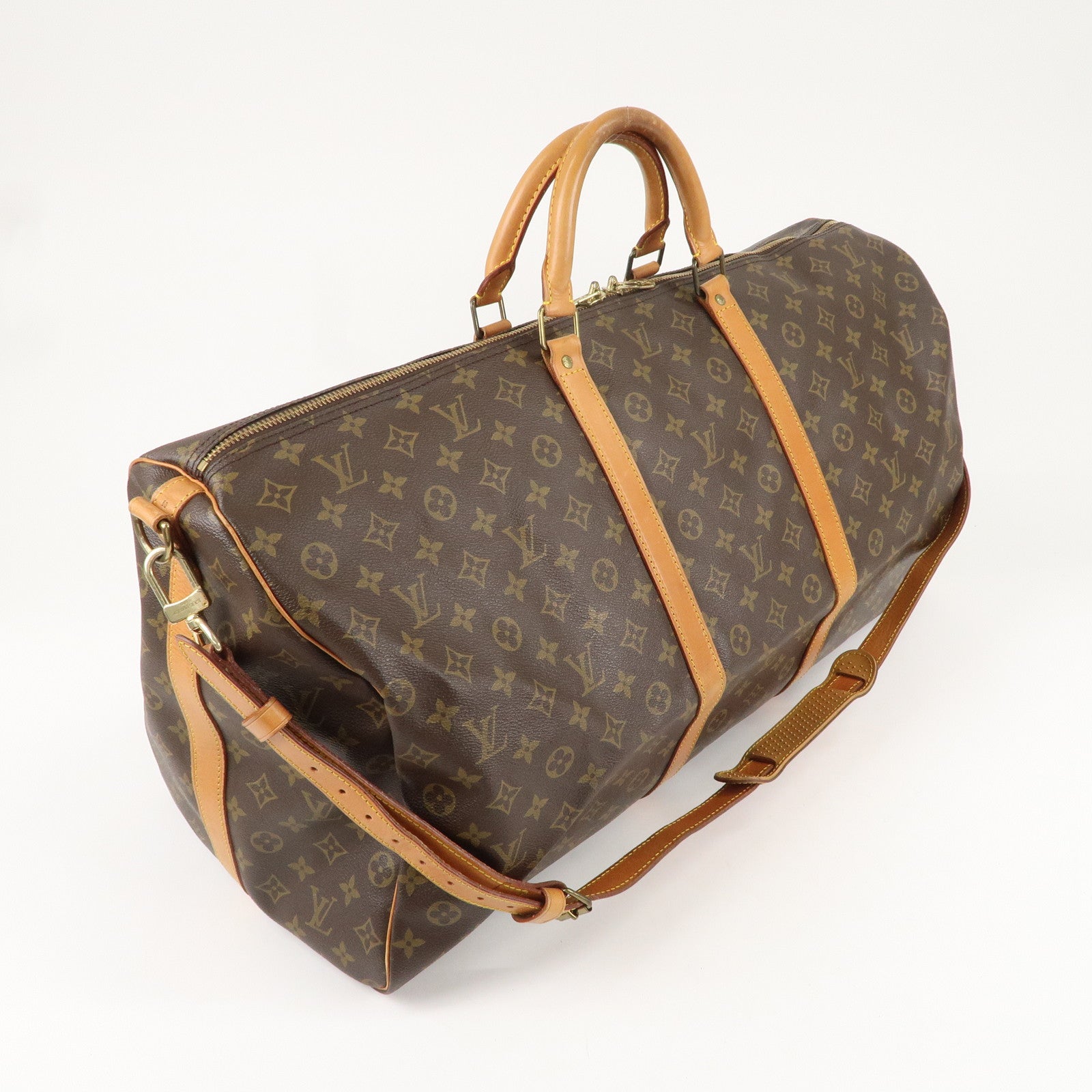 Louis Vuitton Monogram Keep All Bandouliere 60 Bag M414124