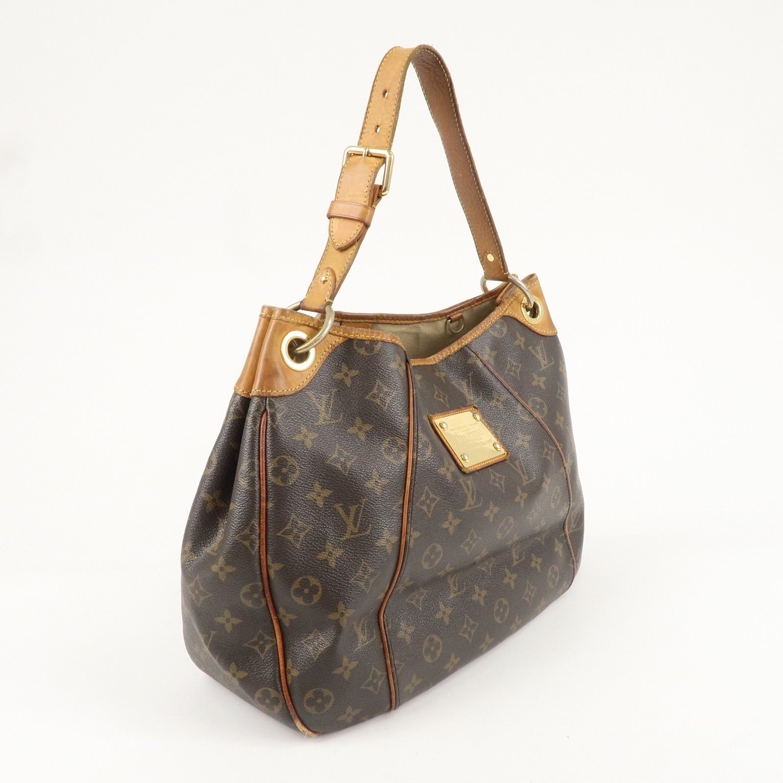 Louis Vuitton Monogram Galliera PM Shoulder Bag Brown M56382