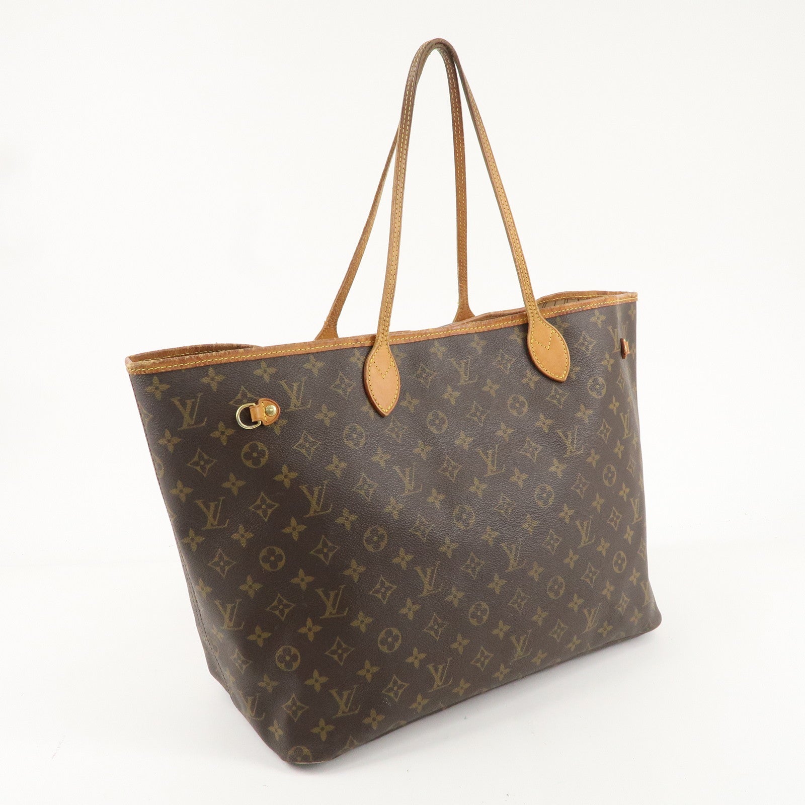 Louis Vuitton Monogram Neverfull GM Tote Bag Brown M40157