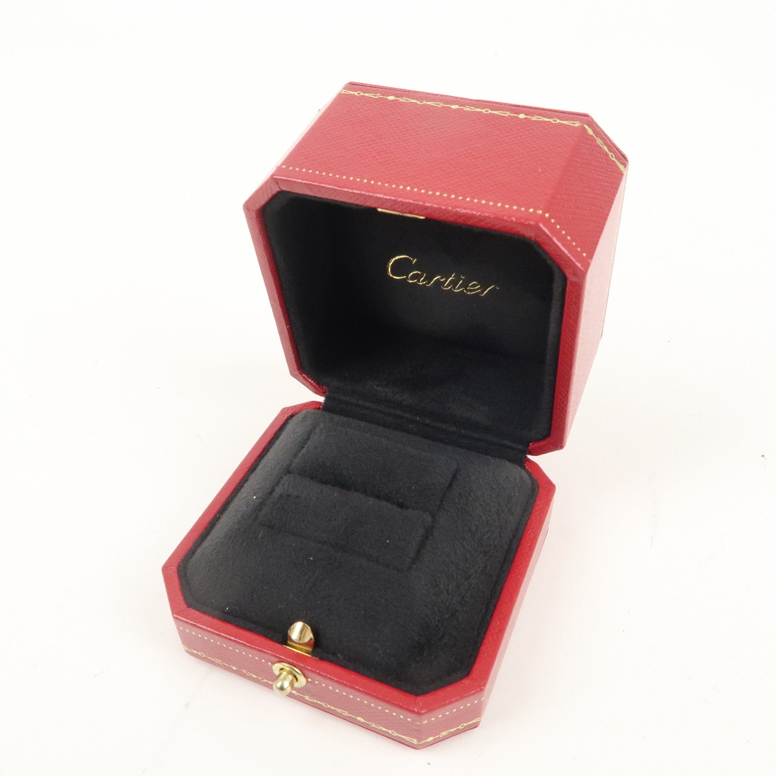 Cartier Set of 10 Ring Box Display Box Jewelry Box For Ring Red