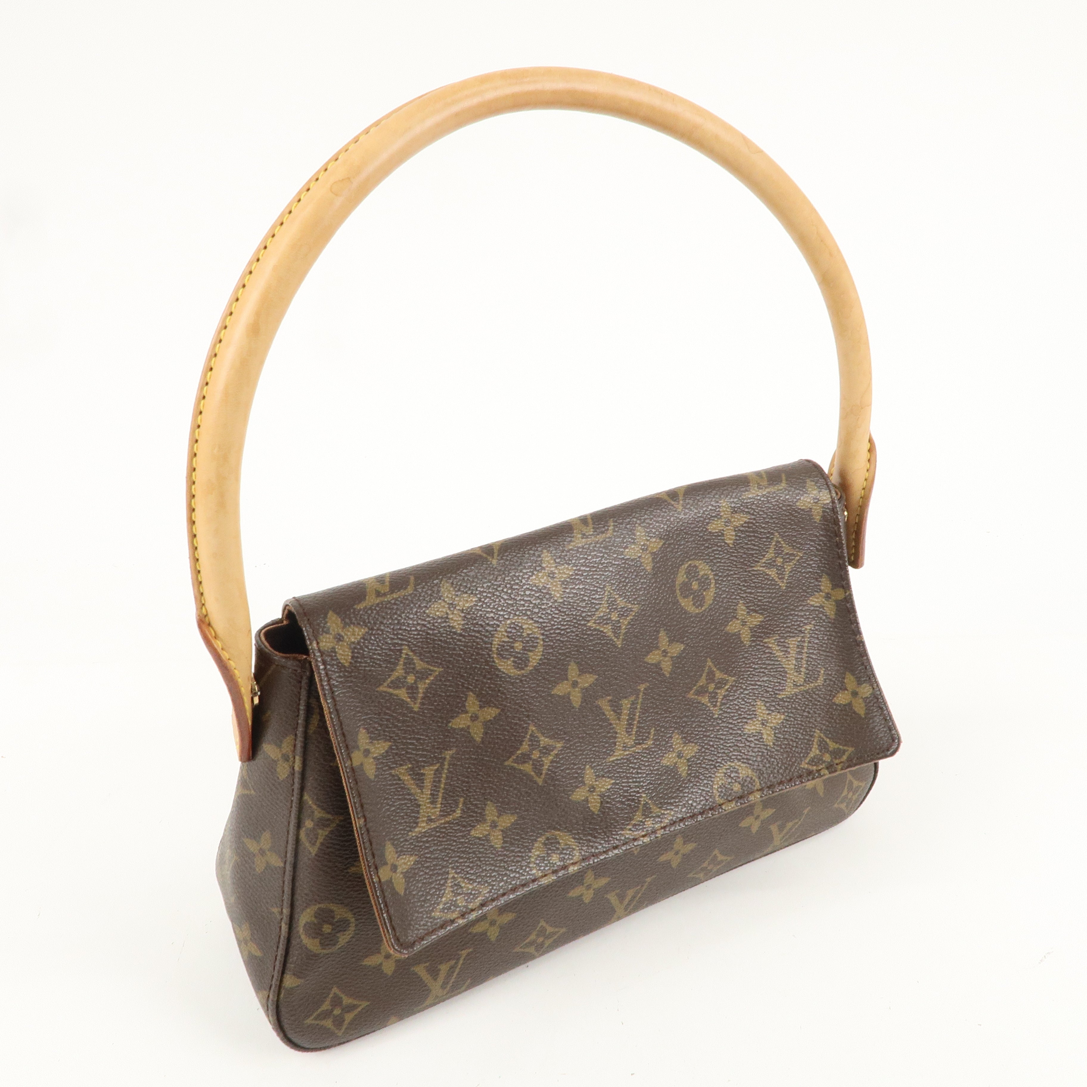 Louis Vuitton Monogram Mini Looping Shoulder Bag Hand Bag M51147