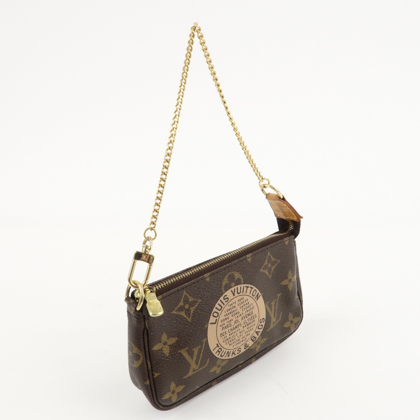 Louis Vuitton Monogram T&B Mini Pochette Accessoires Pouch M60153