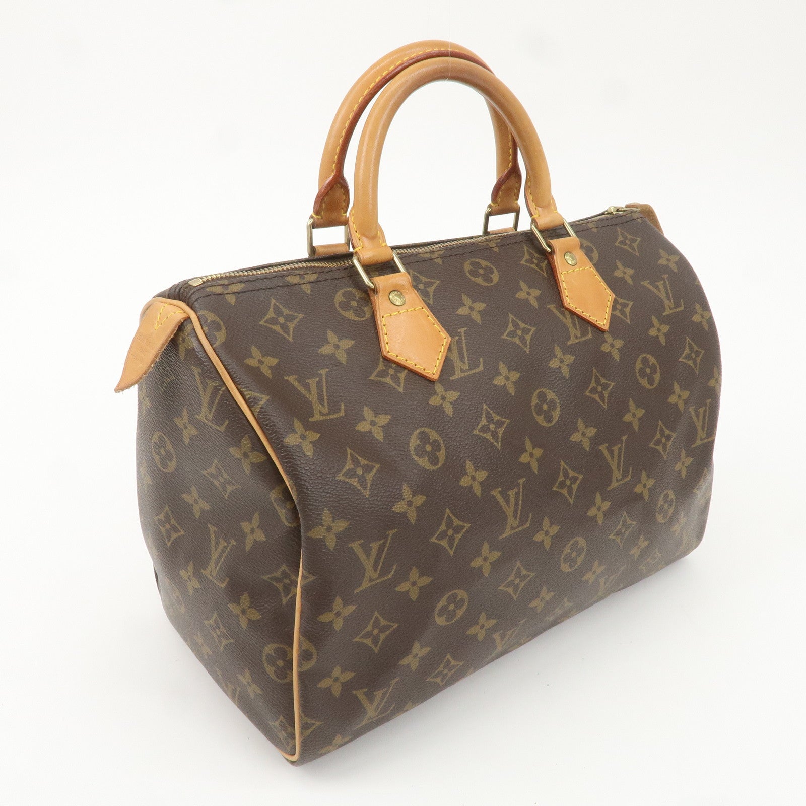 Louis Vuitton Monogram Speedy 30 Hand Bag Boston Bag M41526