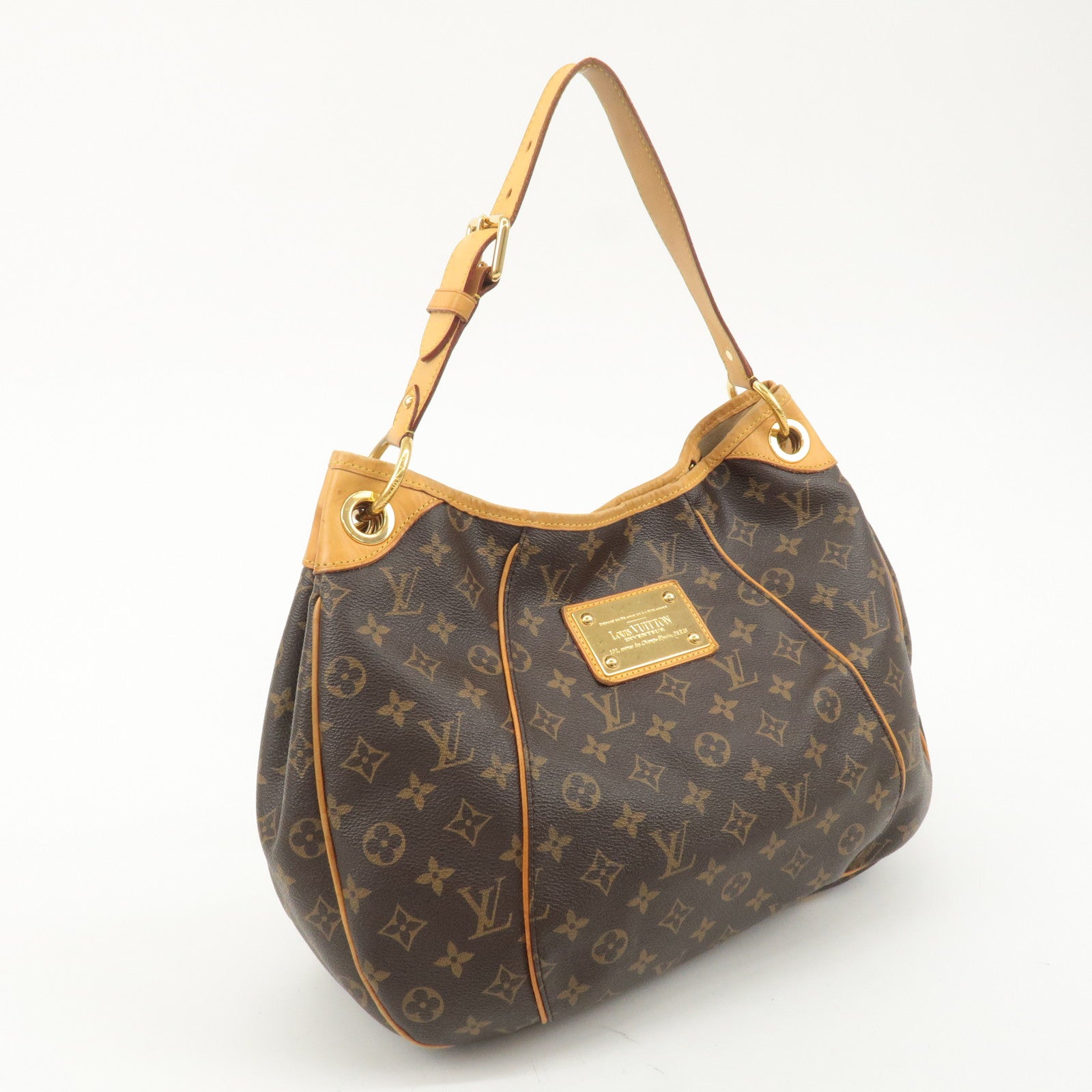 Louis Vuitton Monogram Galliera PM Shoulder Bag Brown M56382