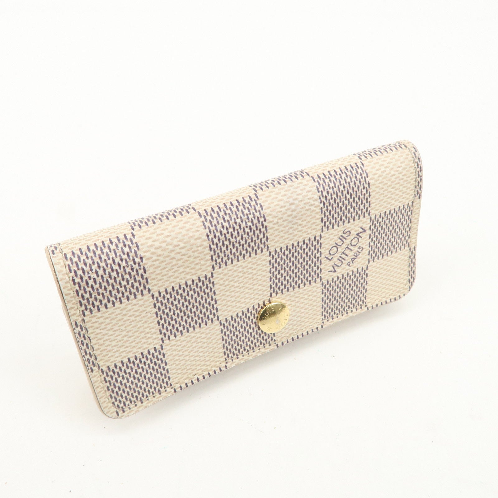 Louis Vuitton Damier Azur Multicle 4 Key Case N60386