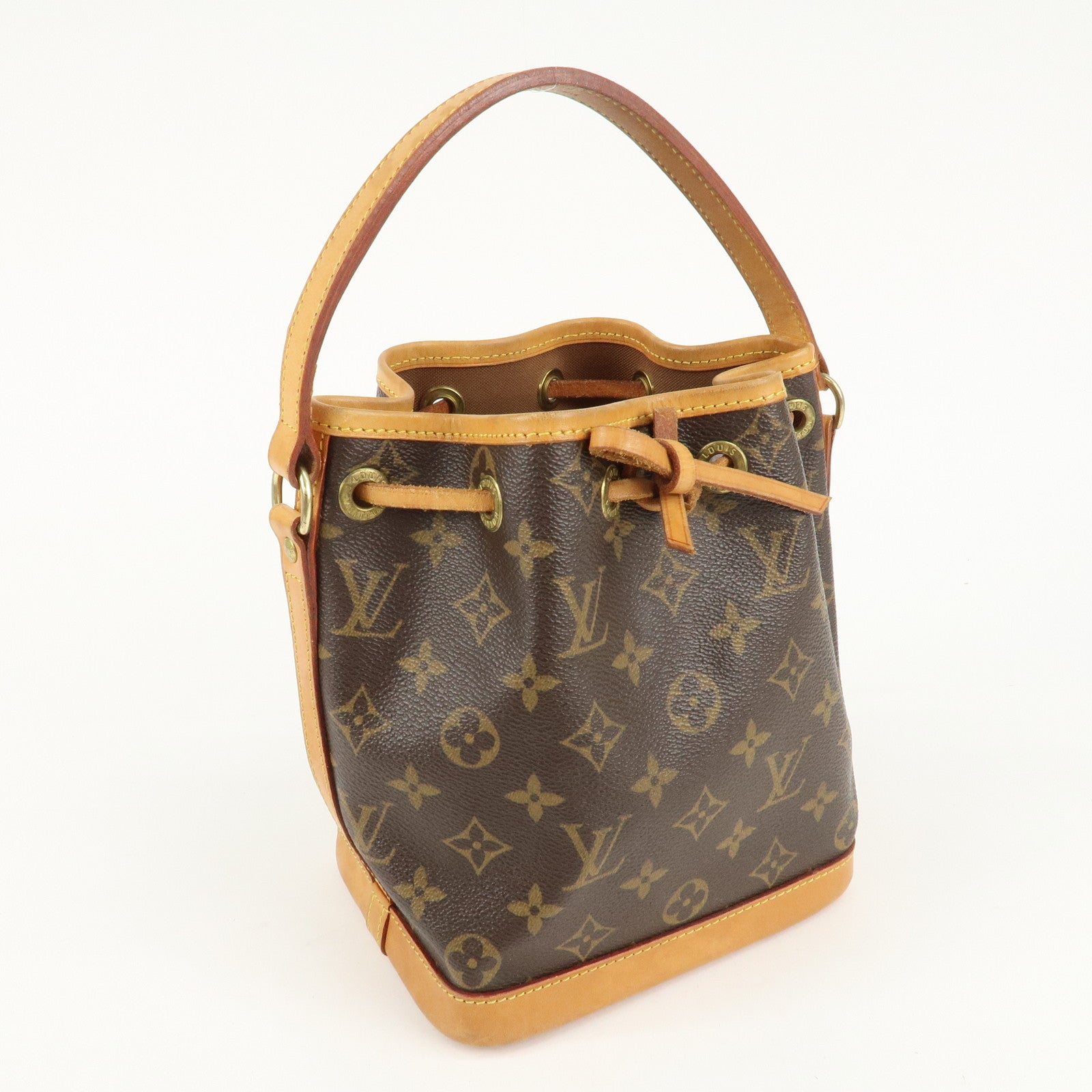 Louis Vuitton Monogram Mini Noe Hand Bag M42227 Used