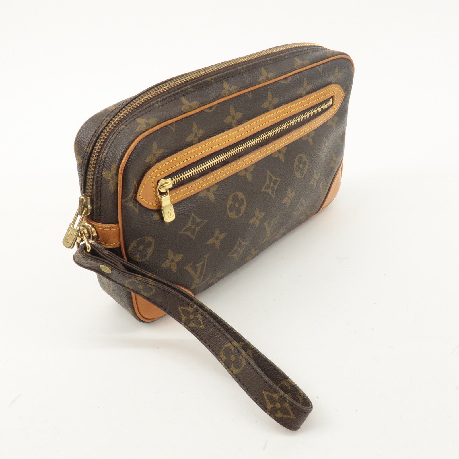 Louis Vuitton Monogram Marly Dragonne GM Clutch Bag M51825