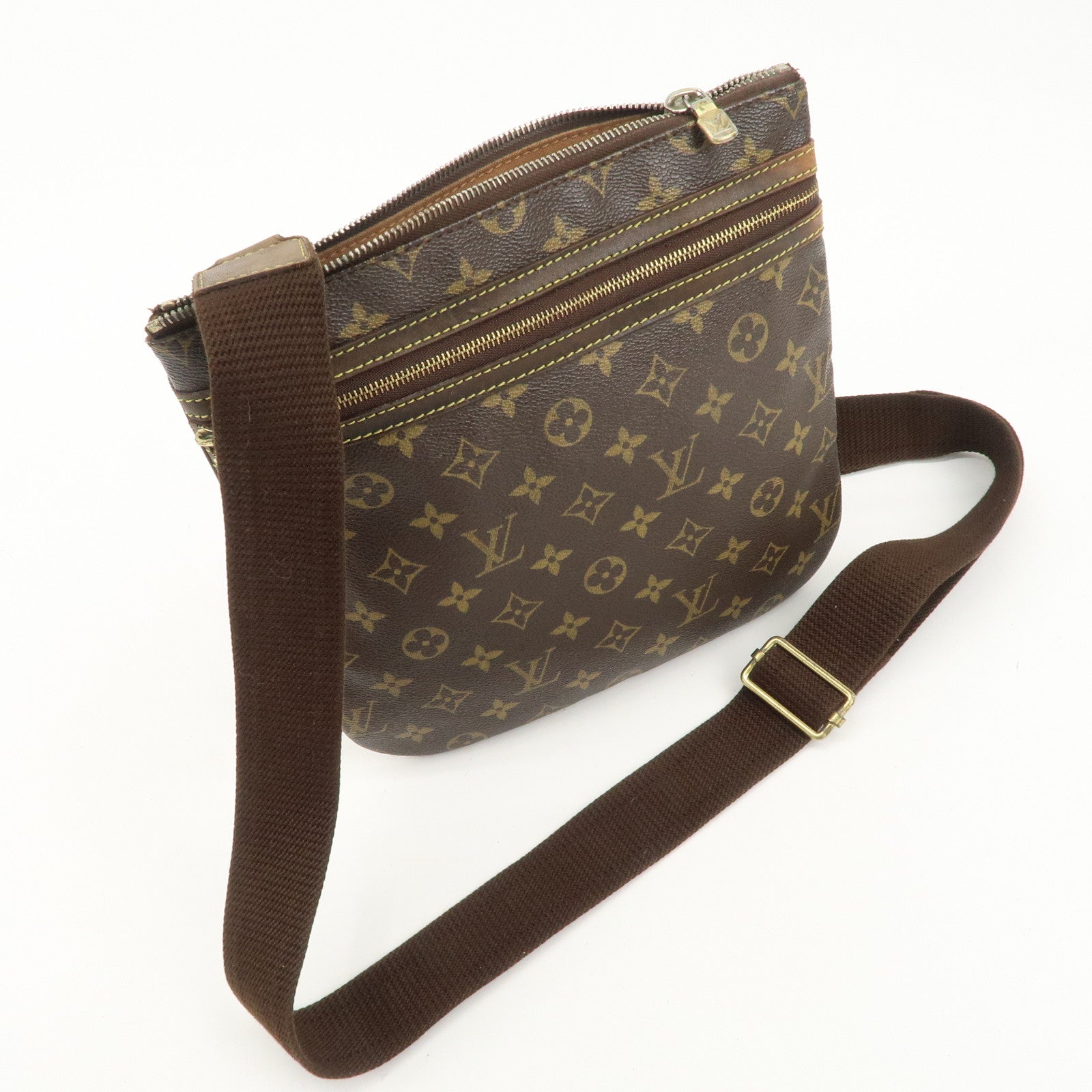 Louis Vuitton Monogram Pochette Bosphore Shoulder Bag M40044