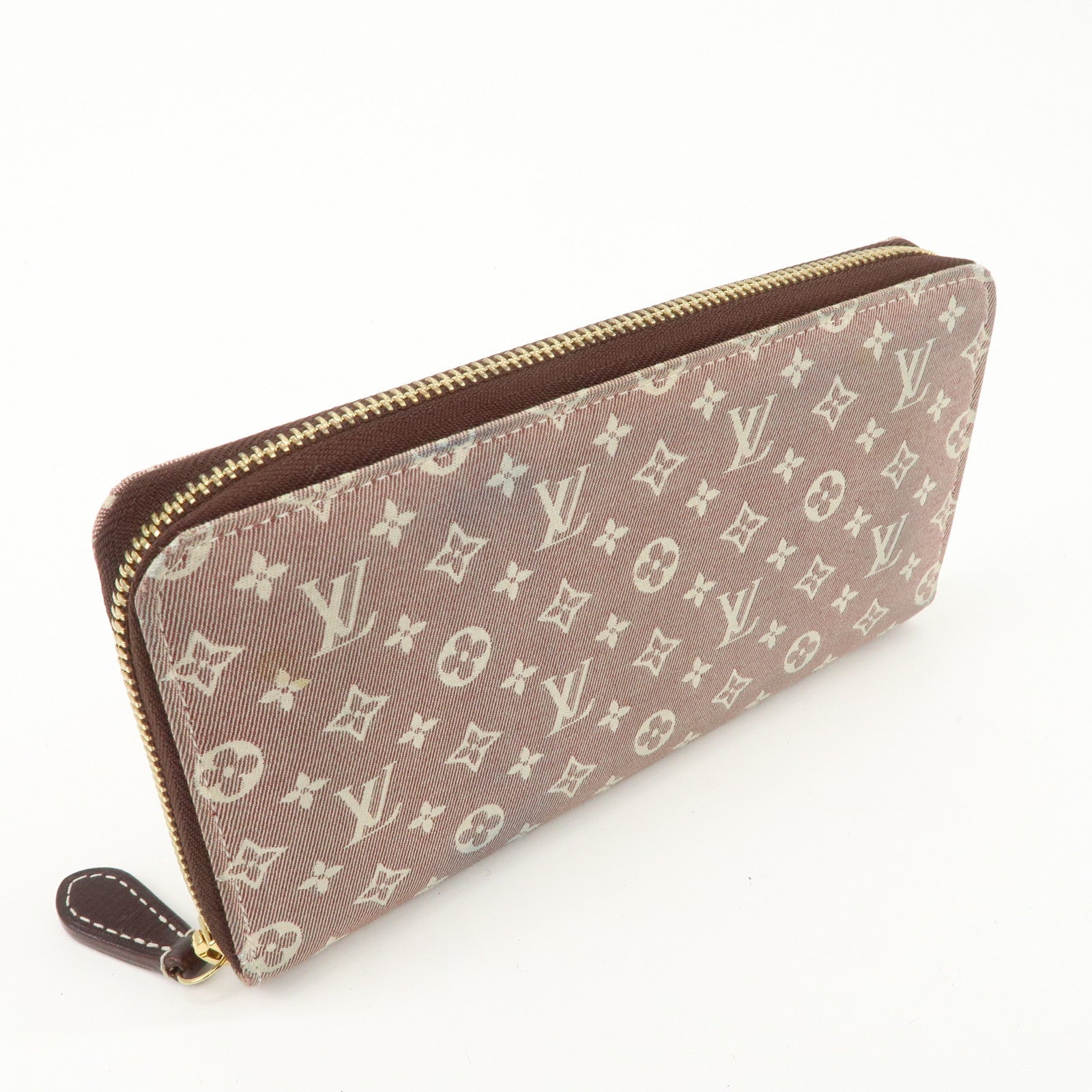 Louis Vuitton Monogram Idylle Zippy Wallet Sepia M63011 Used