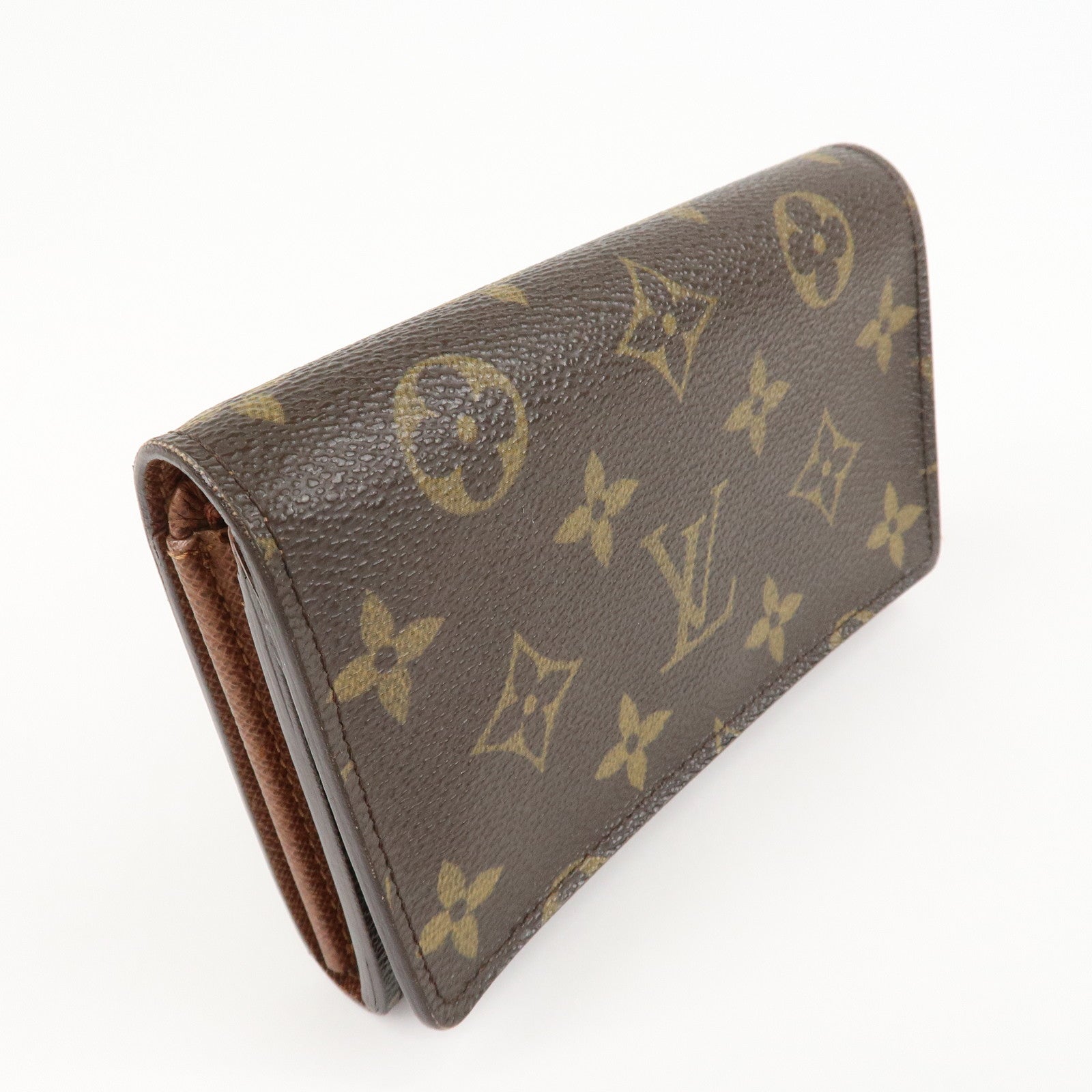 Louis Vuitton Monogram Porte Monnaie Billets Tresor Wallet M61730