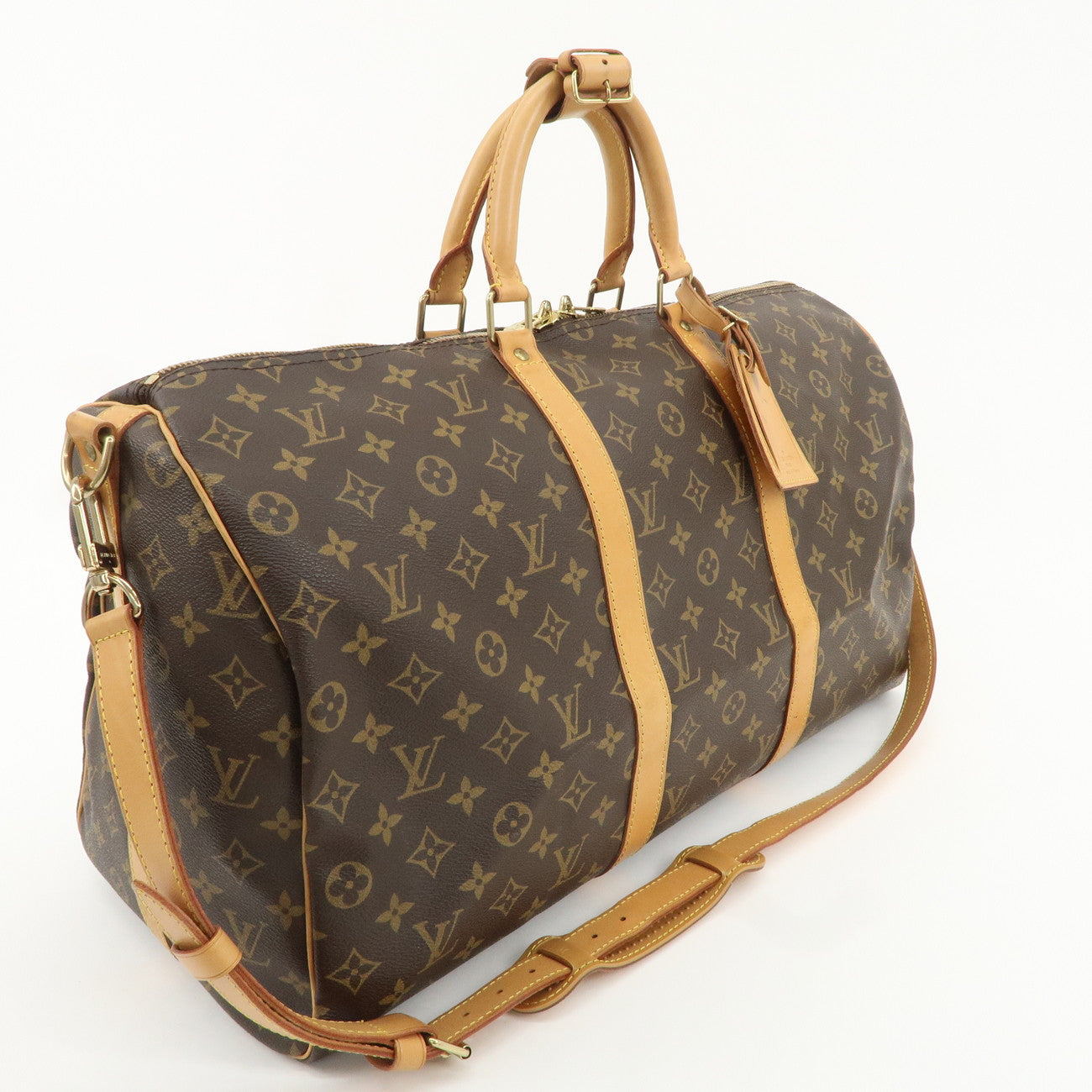 Louis Vuitton Monogram Keep All 50 Boston Bag M41416 Used