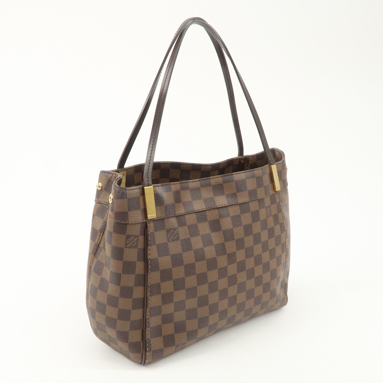 Louis Vuitton Damier Marylebone PM Shoulder Bag Ebene N41215 Used