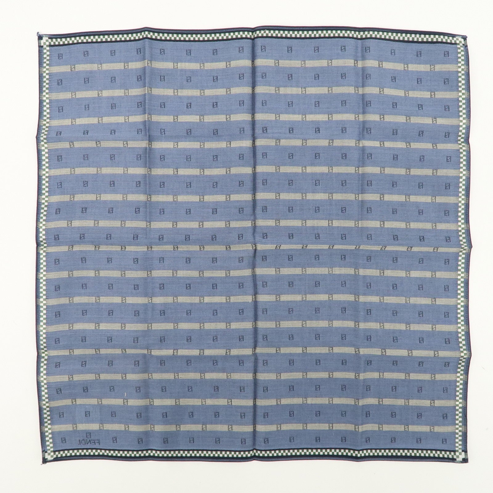 FENDI Set of 5 Cotton 100% Multi-color Handkerchief Used