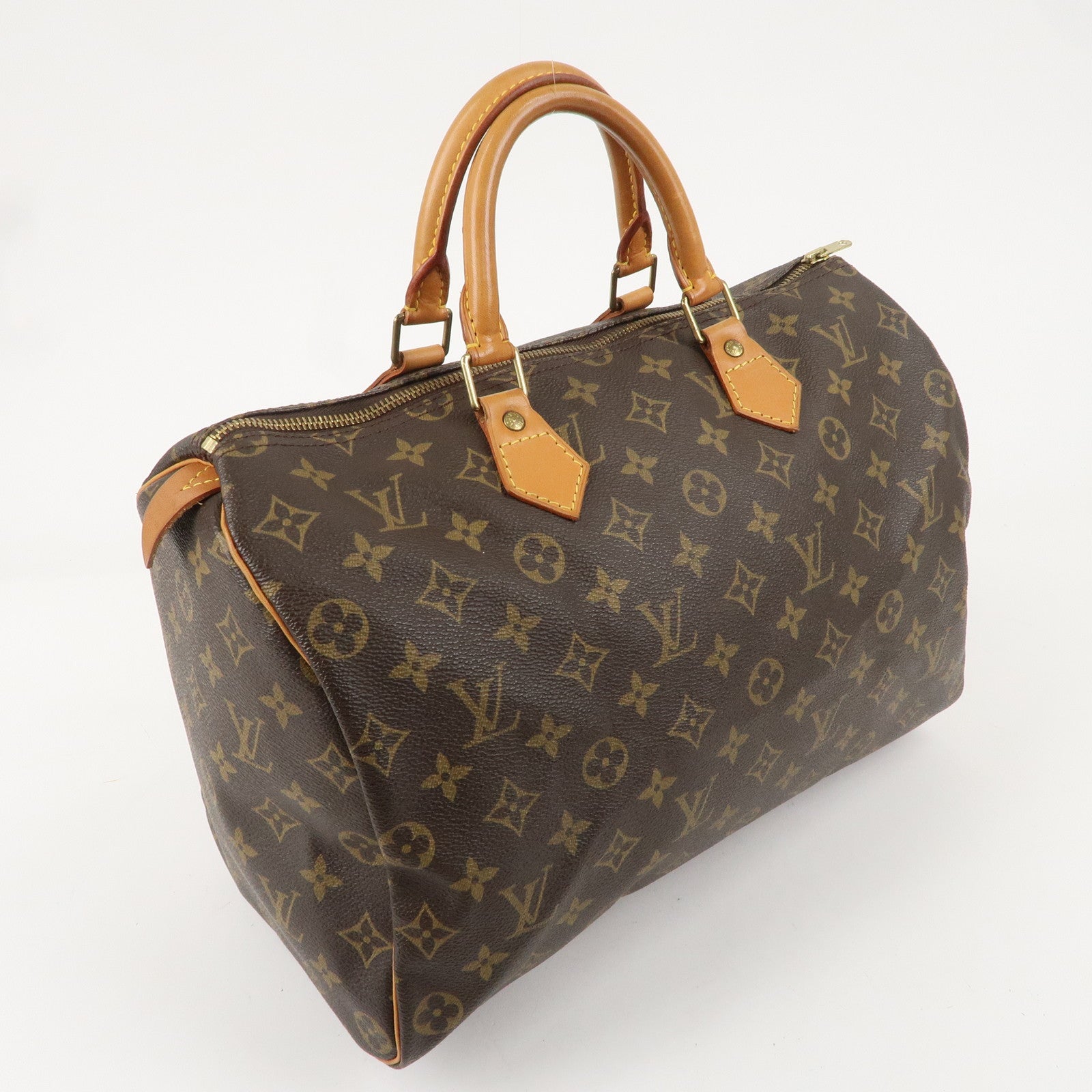 Louis Vuitton Monogram Speedy 35 Hand Bag Boston Bag M41524