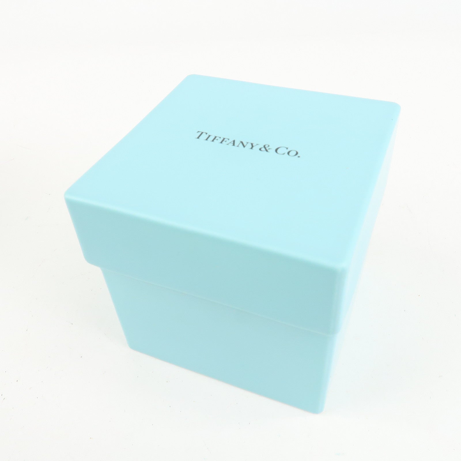 Tiffany&Co. Set of 2 Bone Ash Bone China Pottery Box Blue