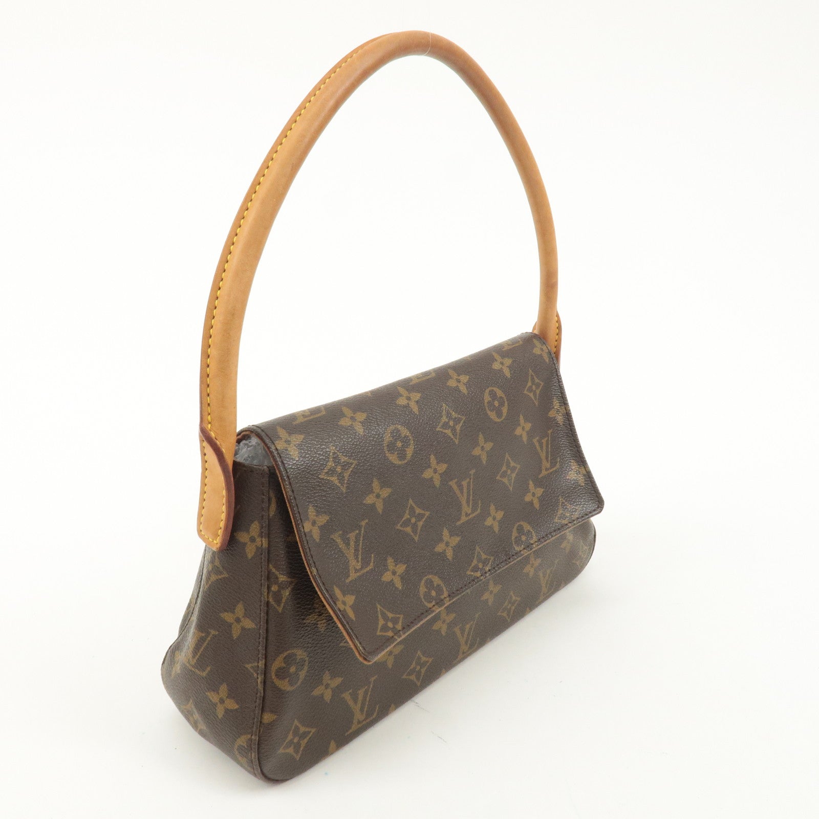 Louis Vuitton Monogram Mini Looping Shoulder Bag Hand Bag M51147