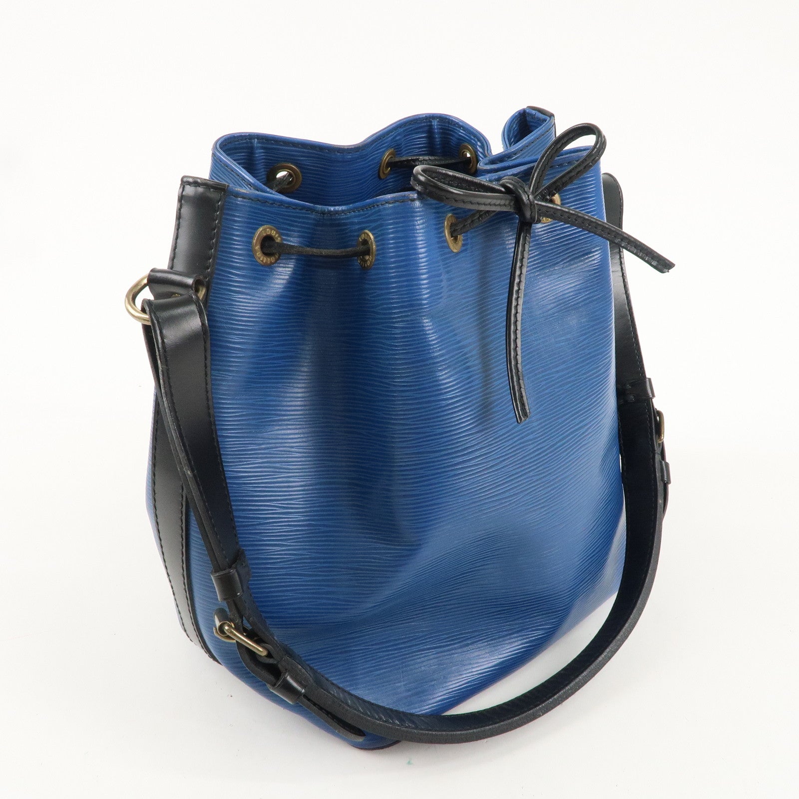 Louis Vuitton Epi Petit Noe Bi-Color Toledo Blue M44152