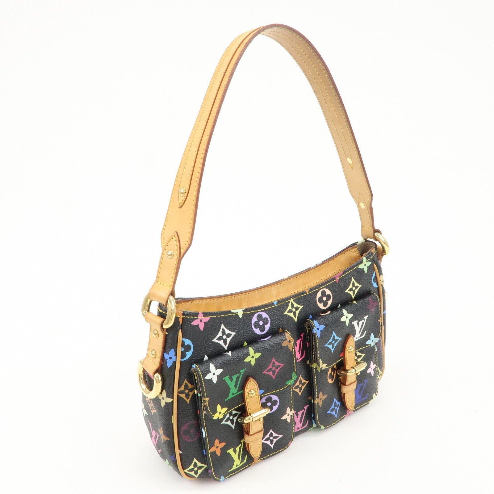 Louis Vuitton Monogram Multicolor Lodge PM Shoulder Bag M40054