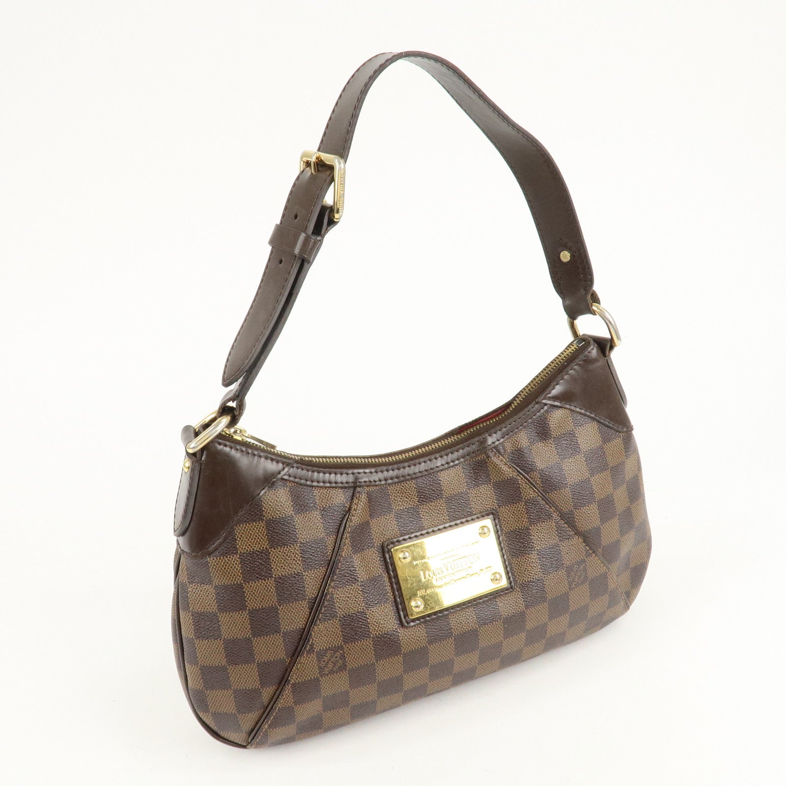 Louis Vuitton Damier Thames GM Shoulder Bag Brown N48181 Used