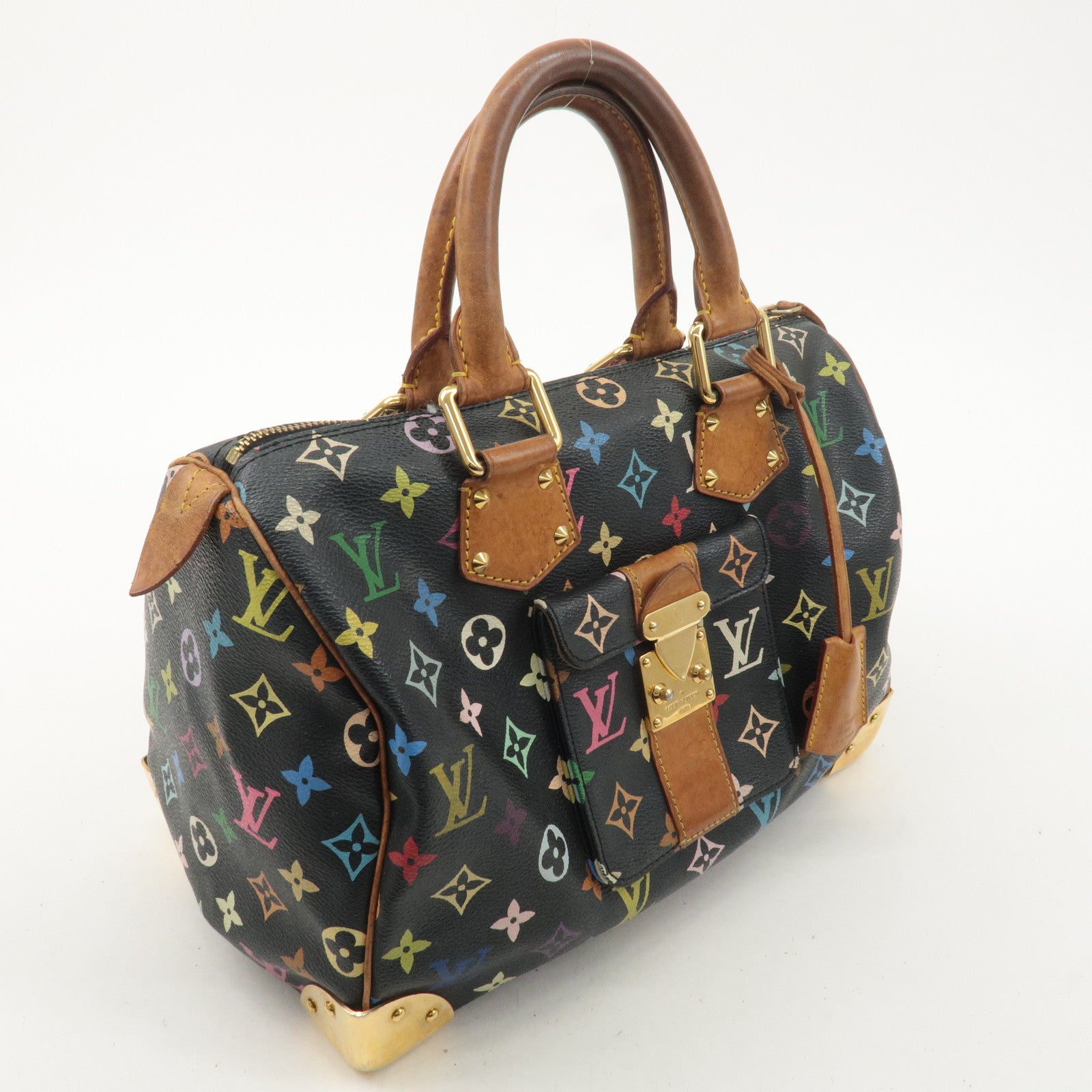 Louis Vuitton Monogram Multi Color Speedy 30 Hand Bag M92642