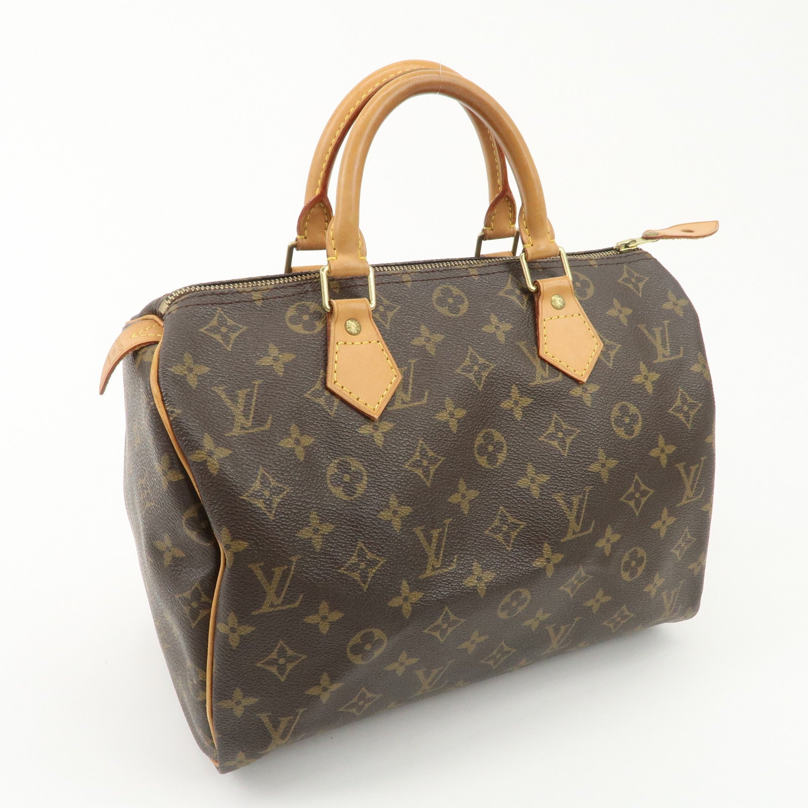 Louis Vuitton Monogram Speedy 30 Hand Bag Boston Bag M41108