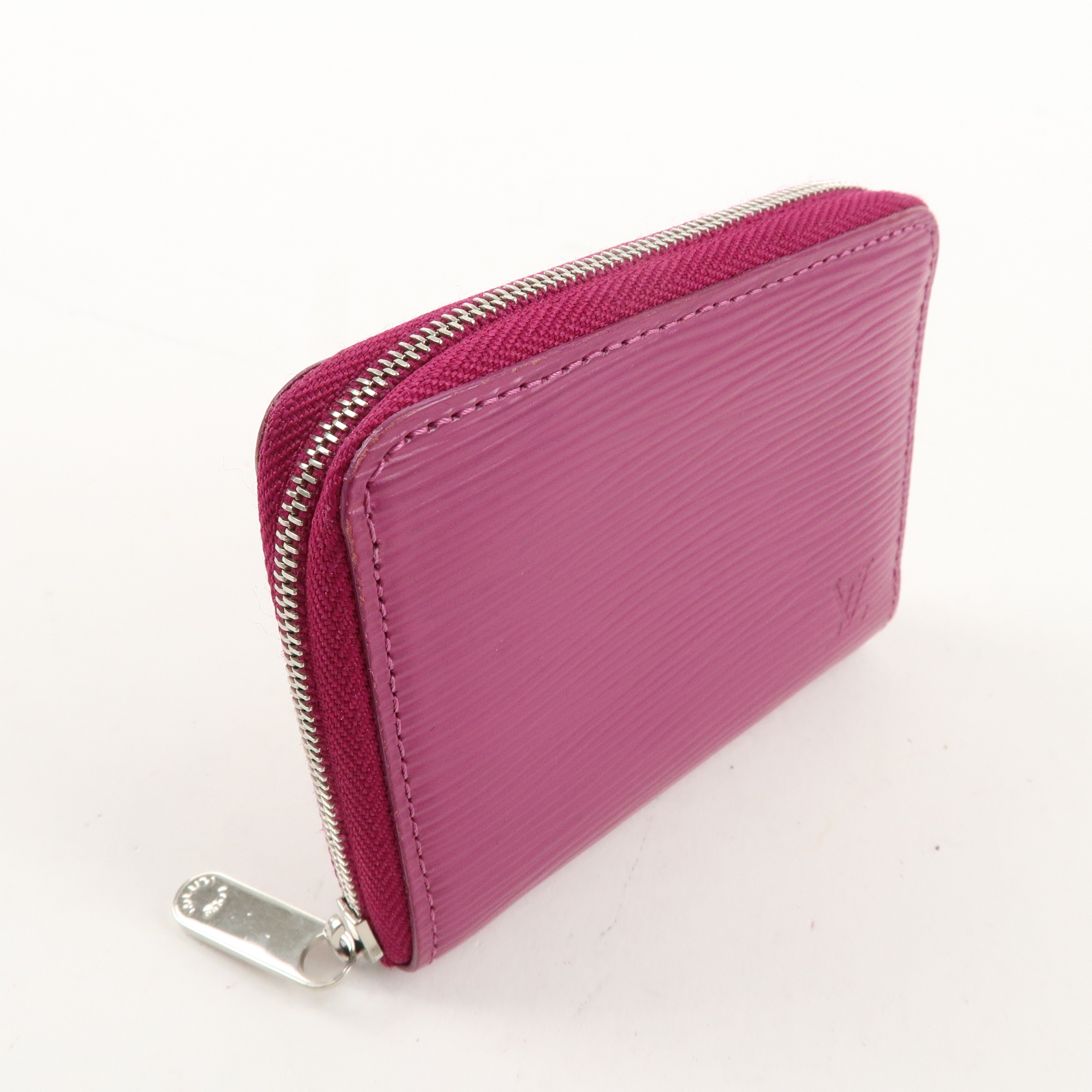 Louis Vuitton Epi Zippy Coin Purse Coin Case Fuchsia M60383