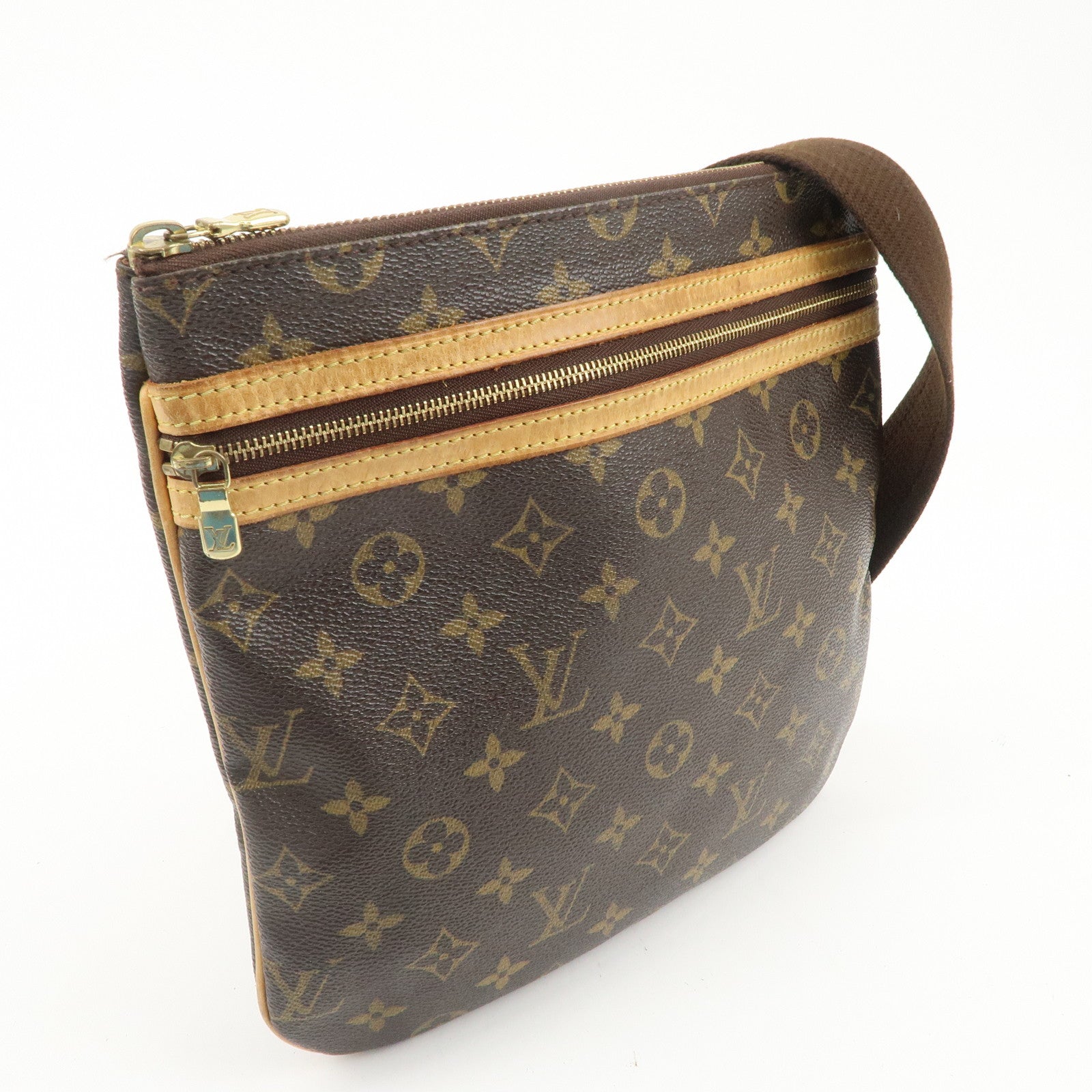 Louis Vuitton Monogram Pochette Bosphore Shoulder Bag M40044 Used